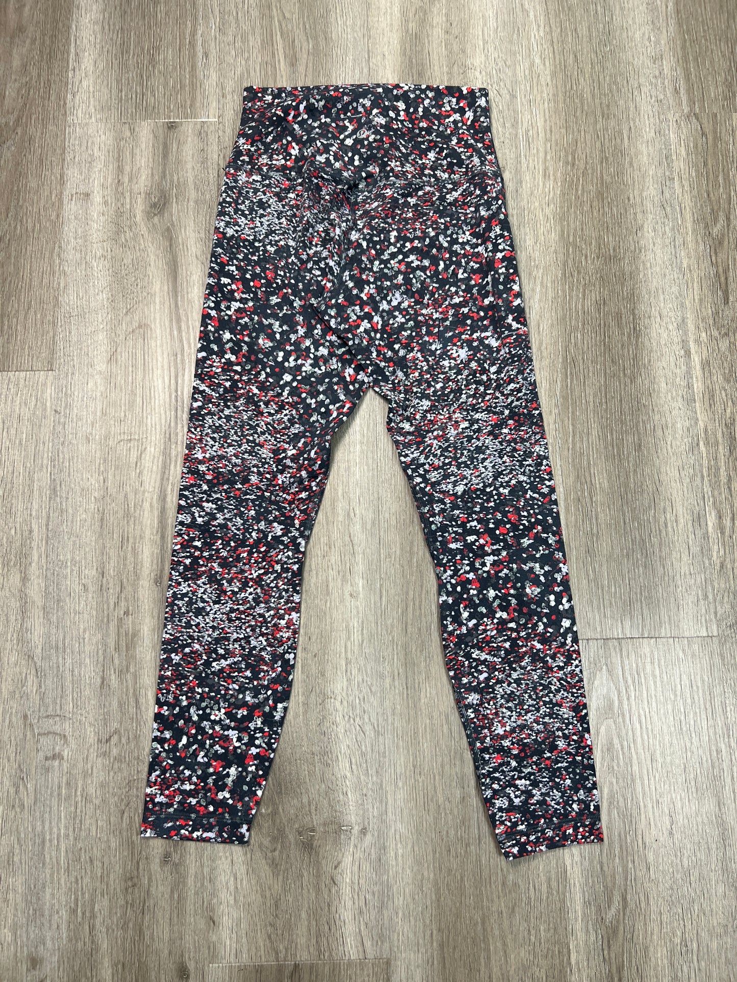 Athletic Leggings By Lululemon In Multi-colored, Size: S