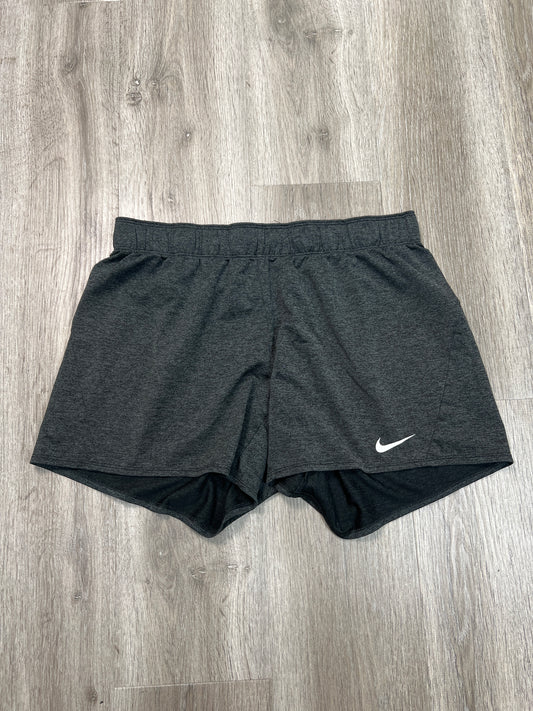 Athletic Shorts By Nike Apparel In Grey, Size: L