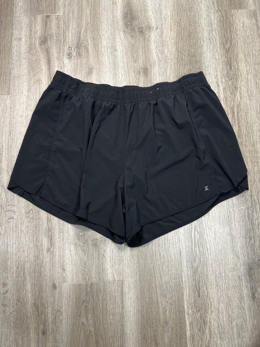 Athletic Shorts By Xersion In Black, Size: 3x