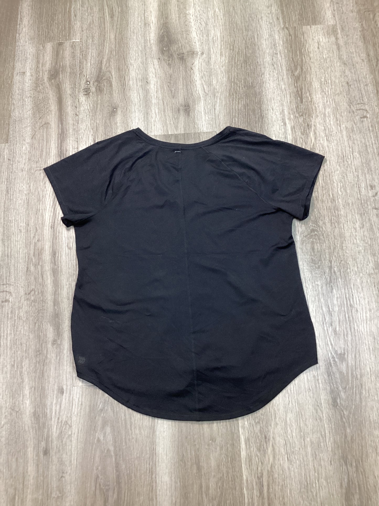 Athletic Top Short Sleeve By All In Motion In Black, Size: Xl