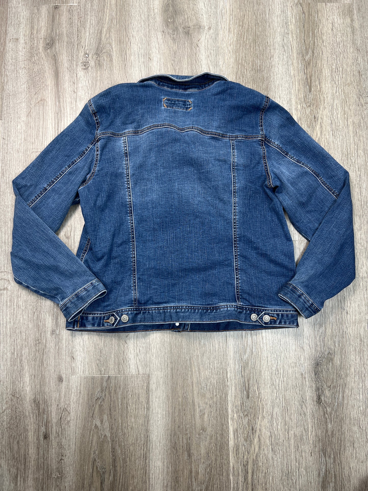 Jacket Denim By Maurices In Blue Denim, Size: Xl