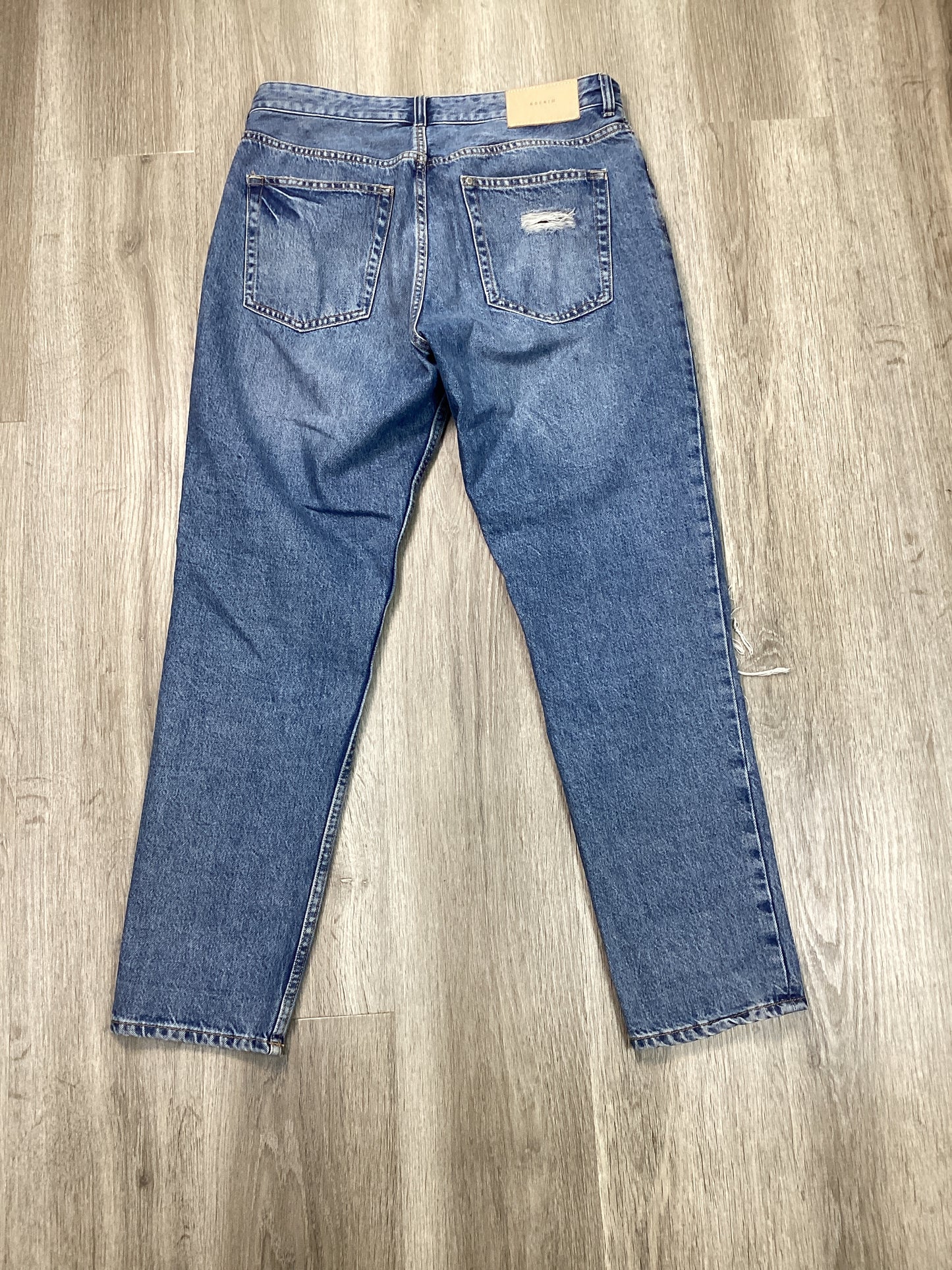 Jeans Straight By Clothes Mentor In Blue Denim, Size: 10