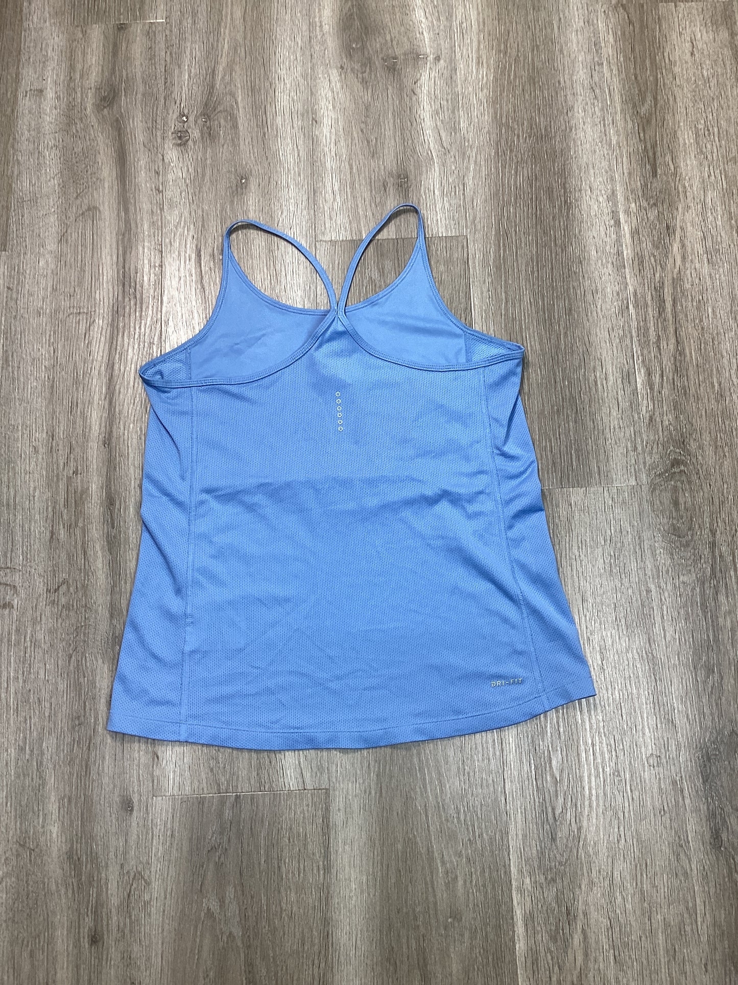 Athletic Tank Top By Nike Apparel In Blue, Size: M