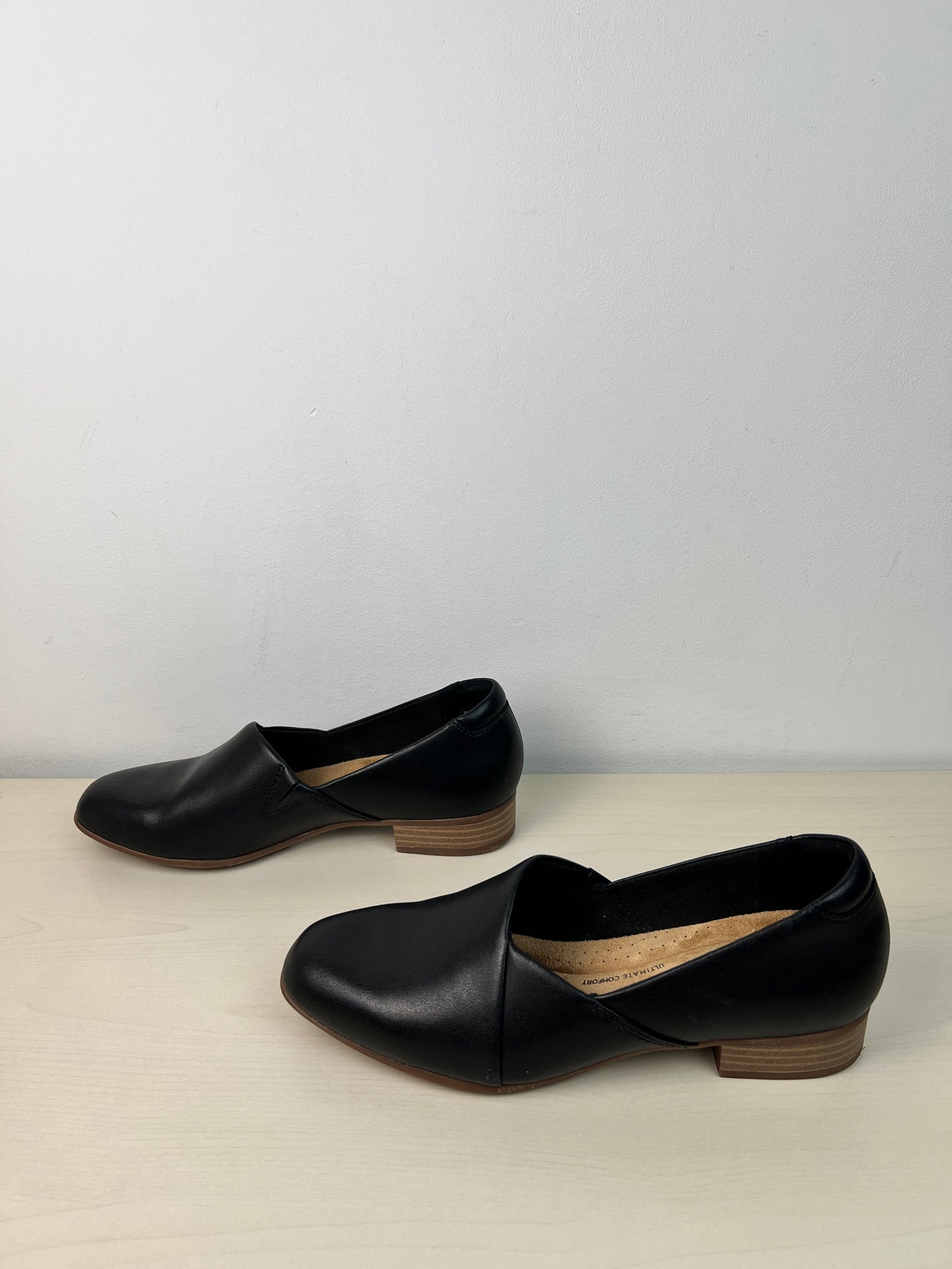 Shoes Heels Block By Clarks In Black, Size: 6