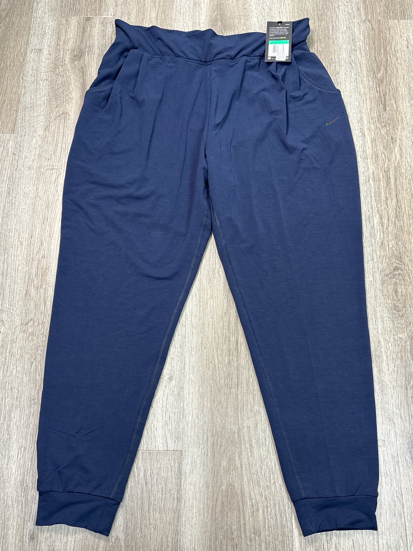 Pants Joggers By Nike In Blue, Size: Xl