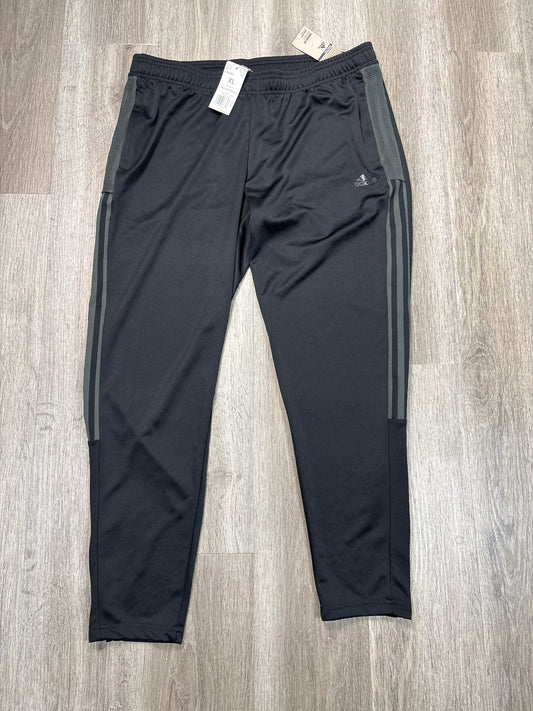 Athletic Pants By Adidas In Black, Size: Xl