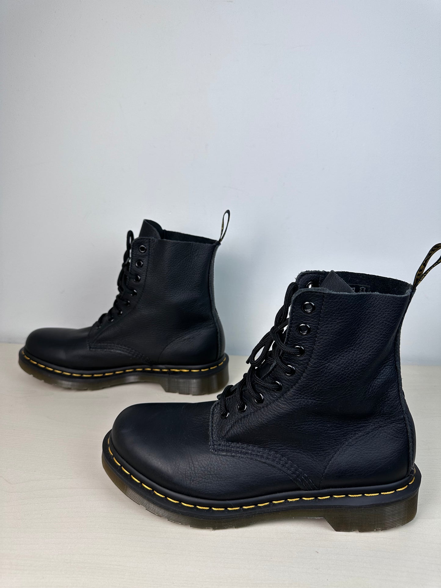 Boots Combat By Dr Martens In Black, Size: 9