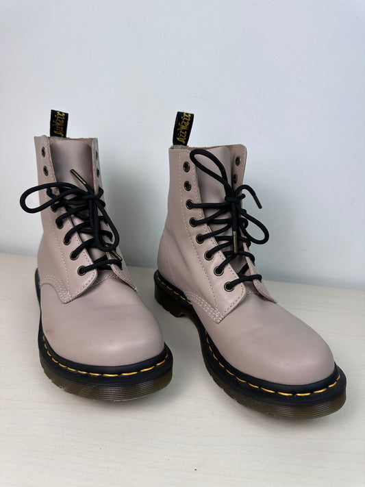 Boots Combat By Dr Martens In Tan, Size: 9