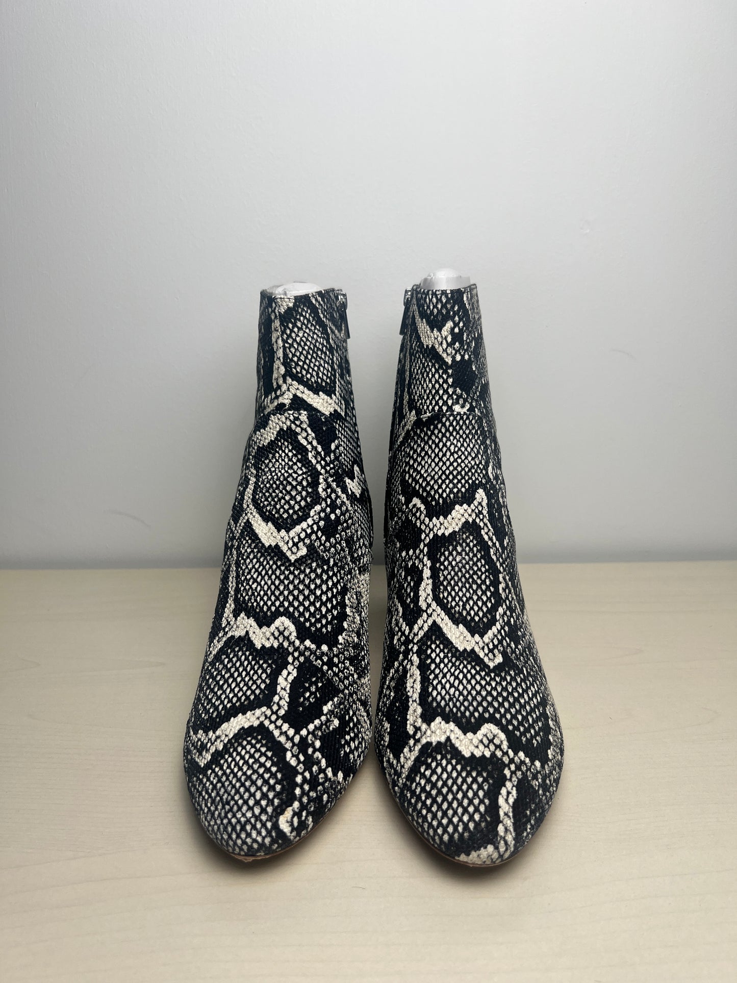 Boots Ankle Heels By Loeffler Randall In Animal Print, Size: 9.5