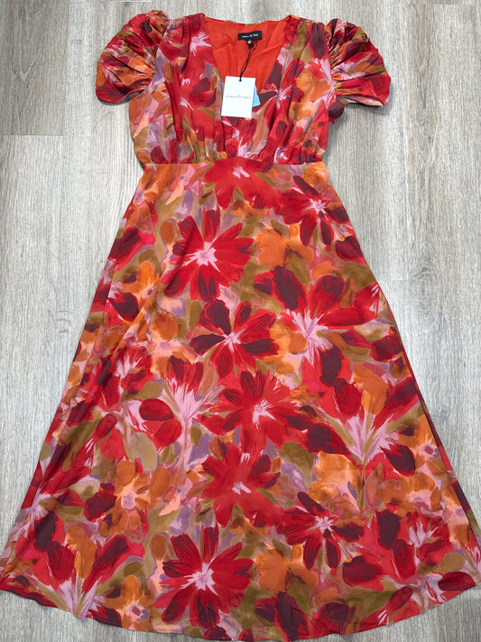 Dress Casual Maxi By Clothes Mentor In Orange, Size: L