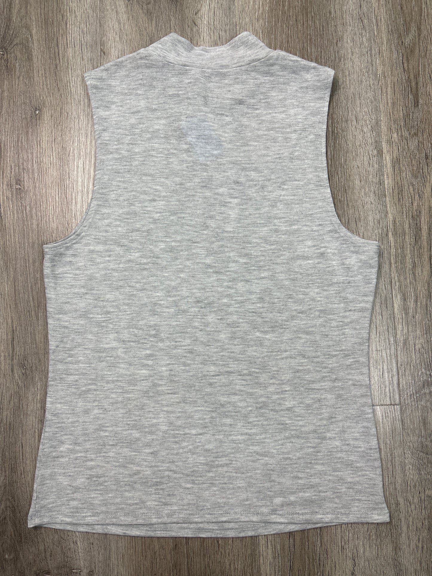 Top Sleeveless Basic By Abercrombie And Fitch In Grey, Size: S