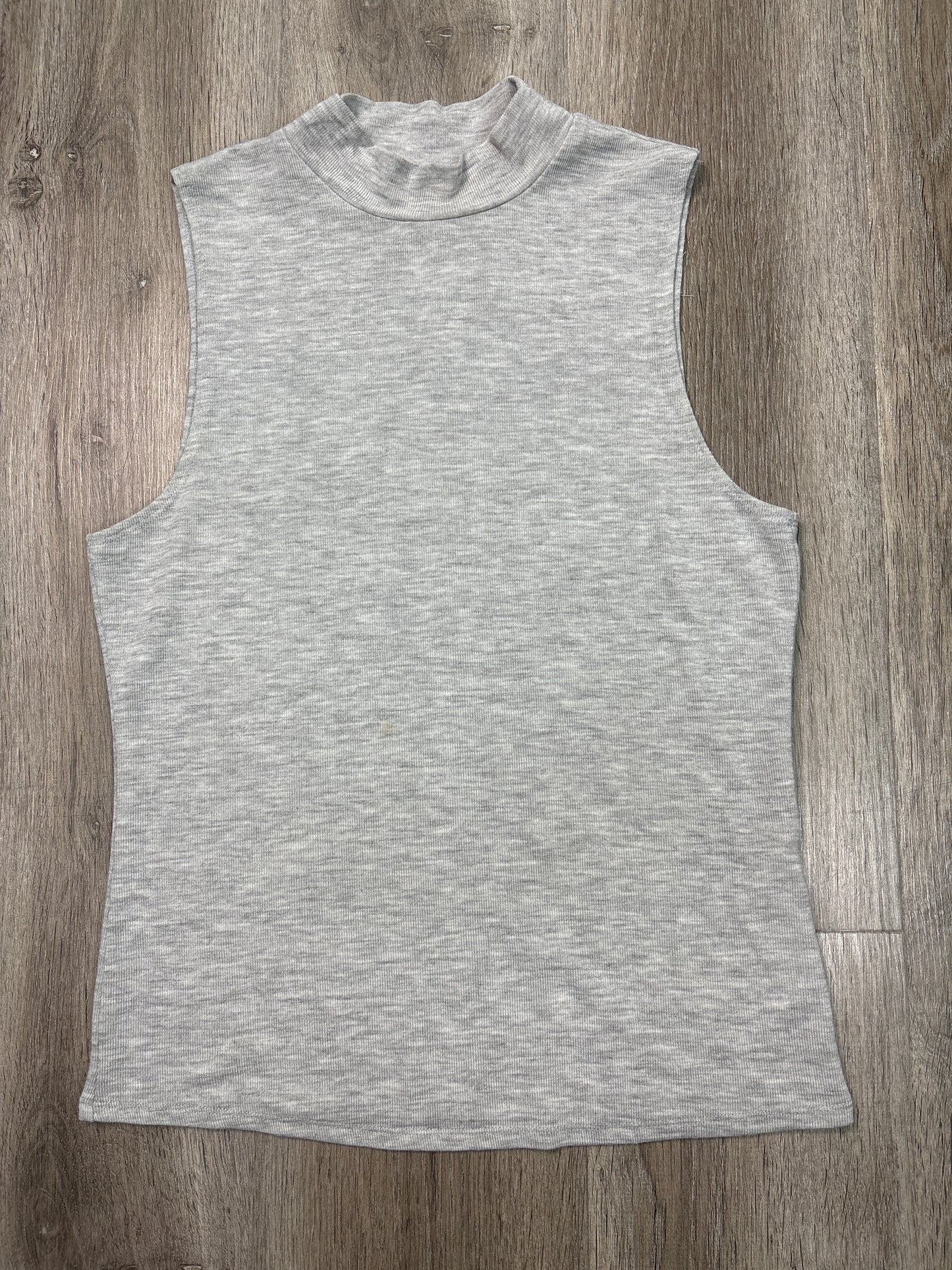 Top Sleeveless Basic By Abercrombie And Fitch In Grey, Size: S