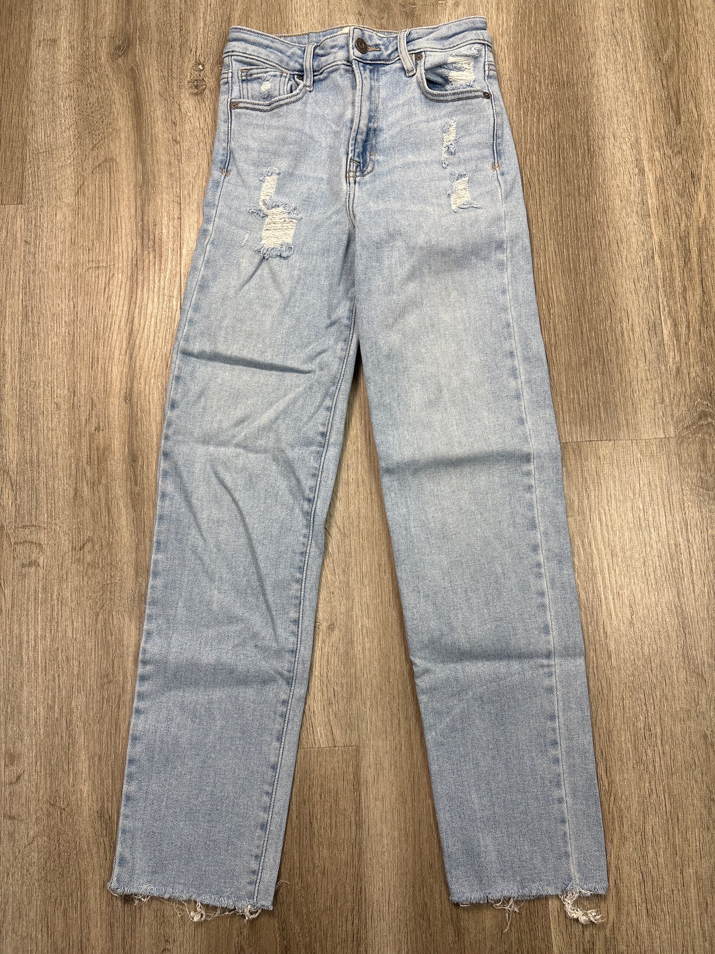 Jeans Straight By Hidden In Blue Denim, Size: 0