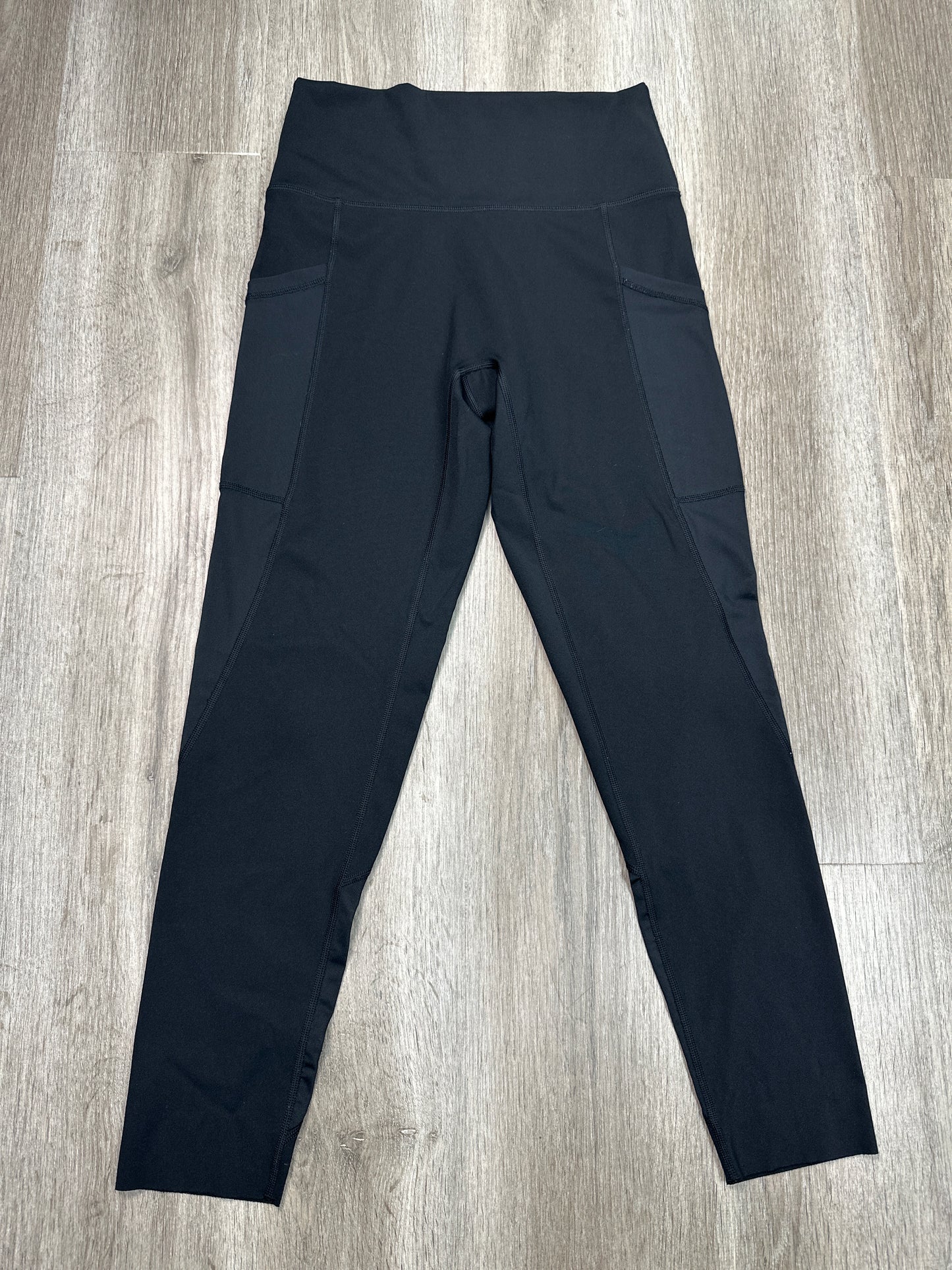 Athletic Leggings By Aerie In Black, Size: L