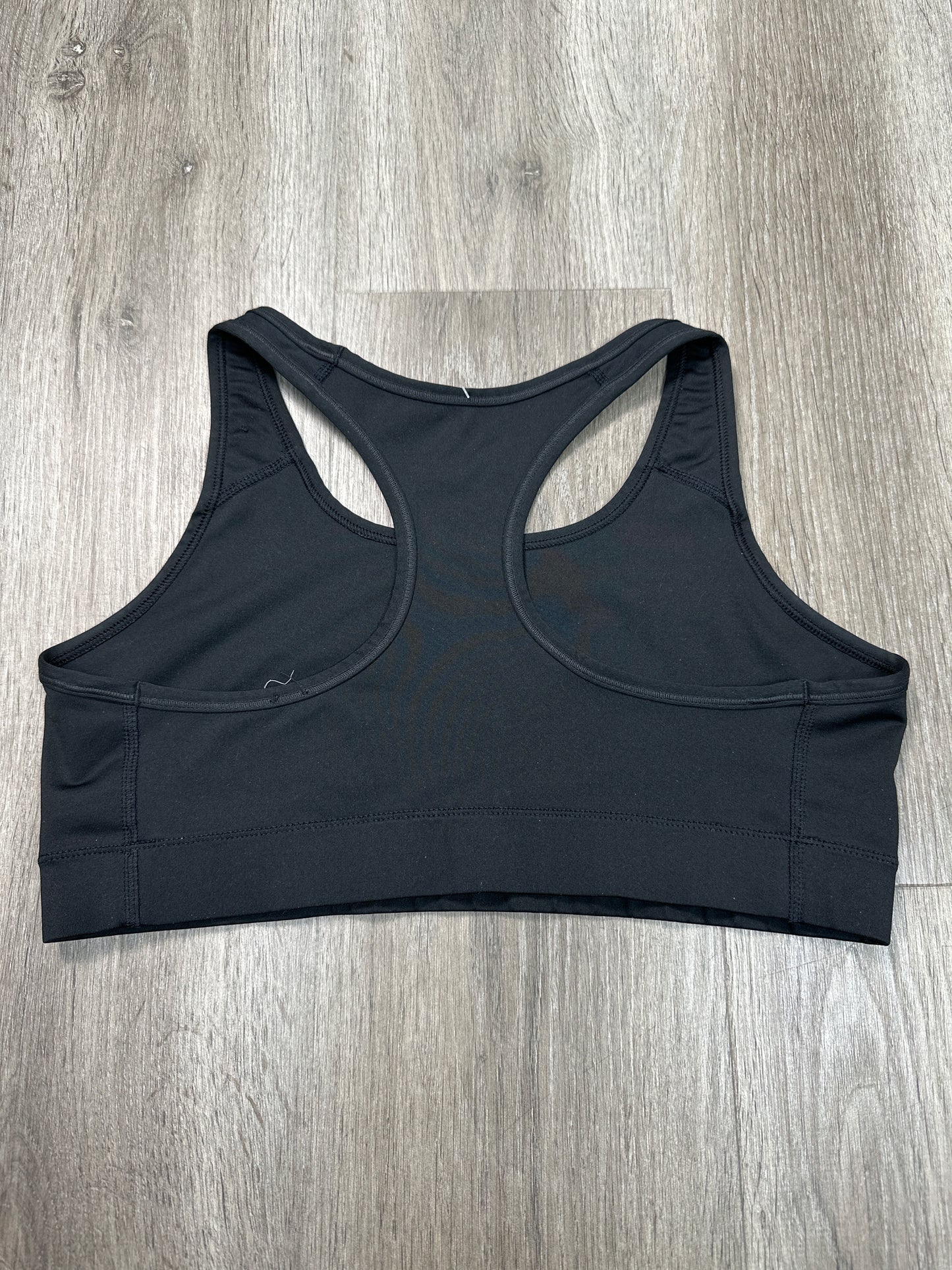 Athletic Bra By Nike Apparel In Black, Size: L