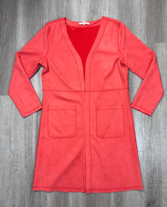 Cardigan By Solitaire In Orange, Size: L