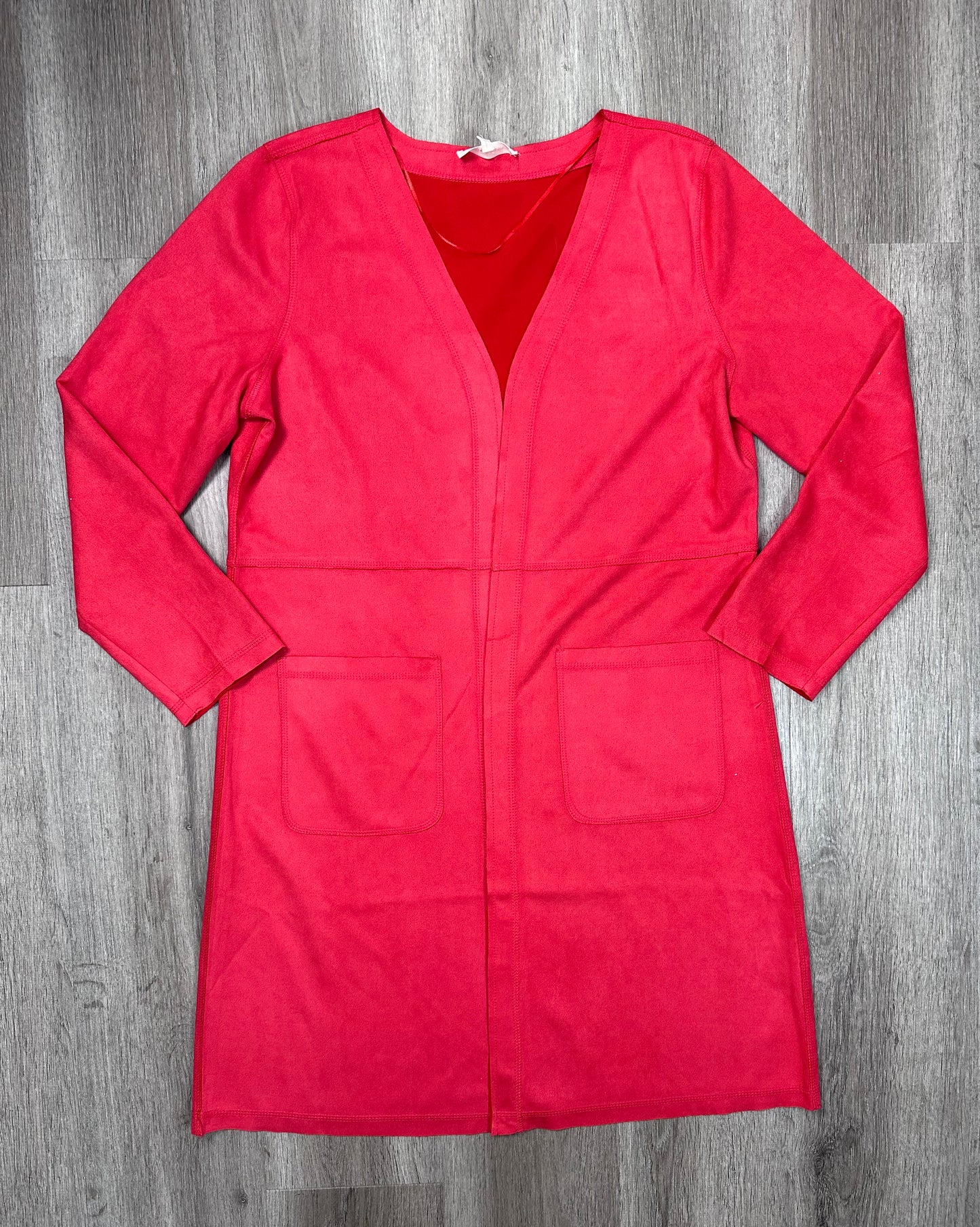 Cardigan By Solitaire In Orange, Size: Xl