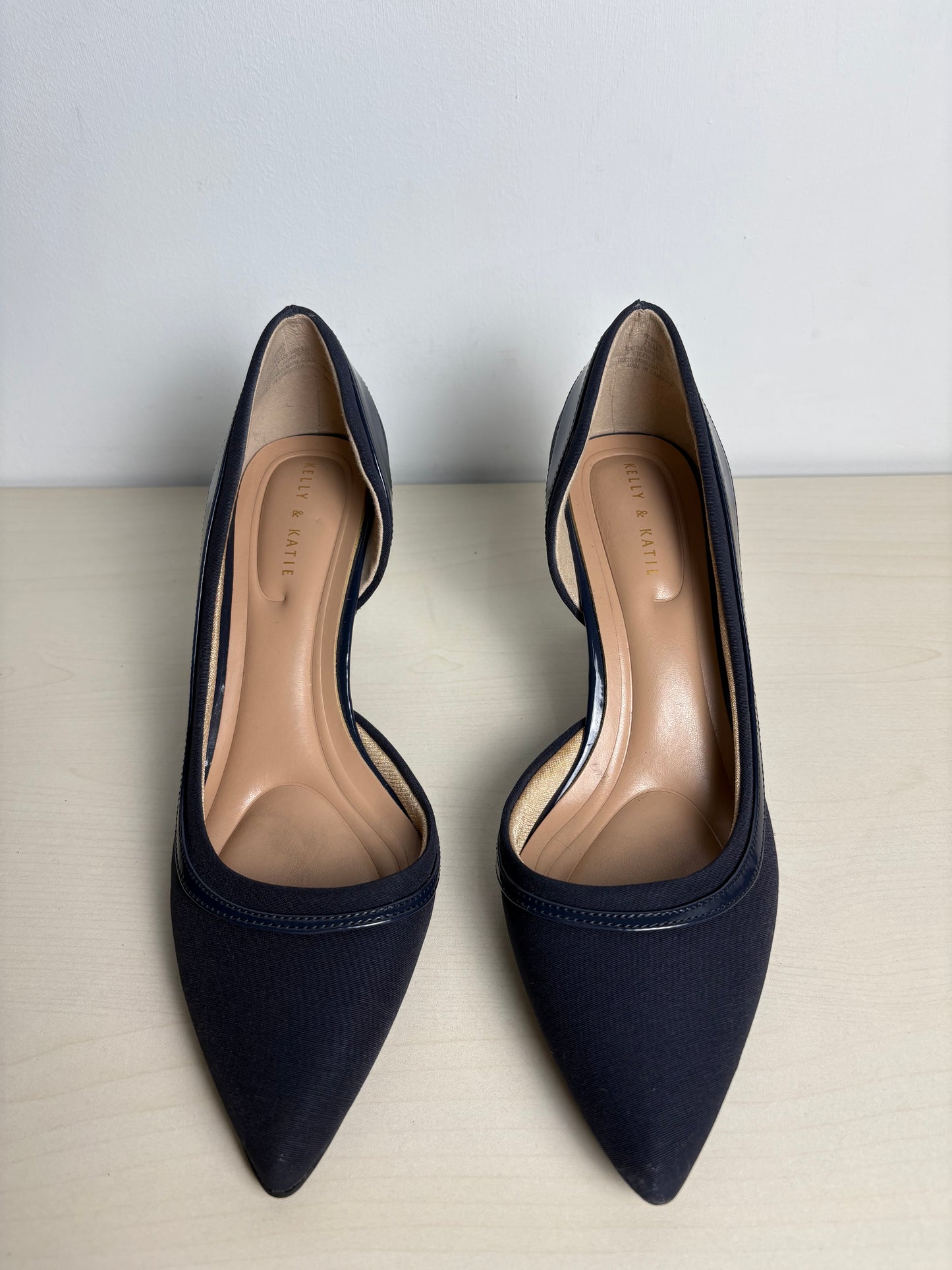 Shoes Heels Kitten By Kelly And Katie In Navy, Size: 7.5