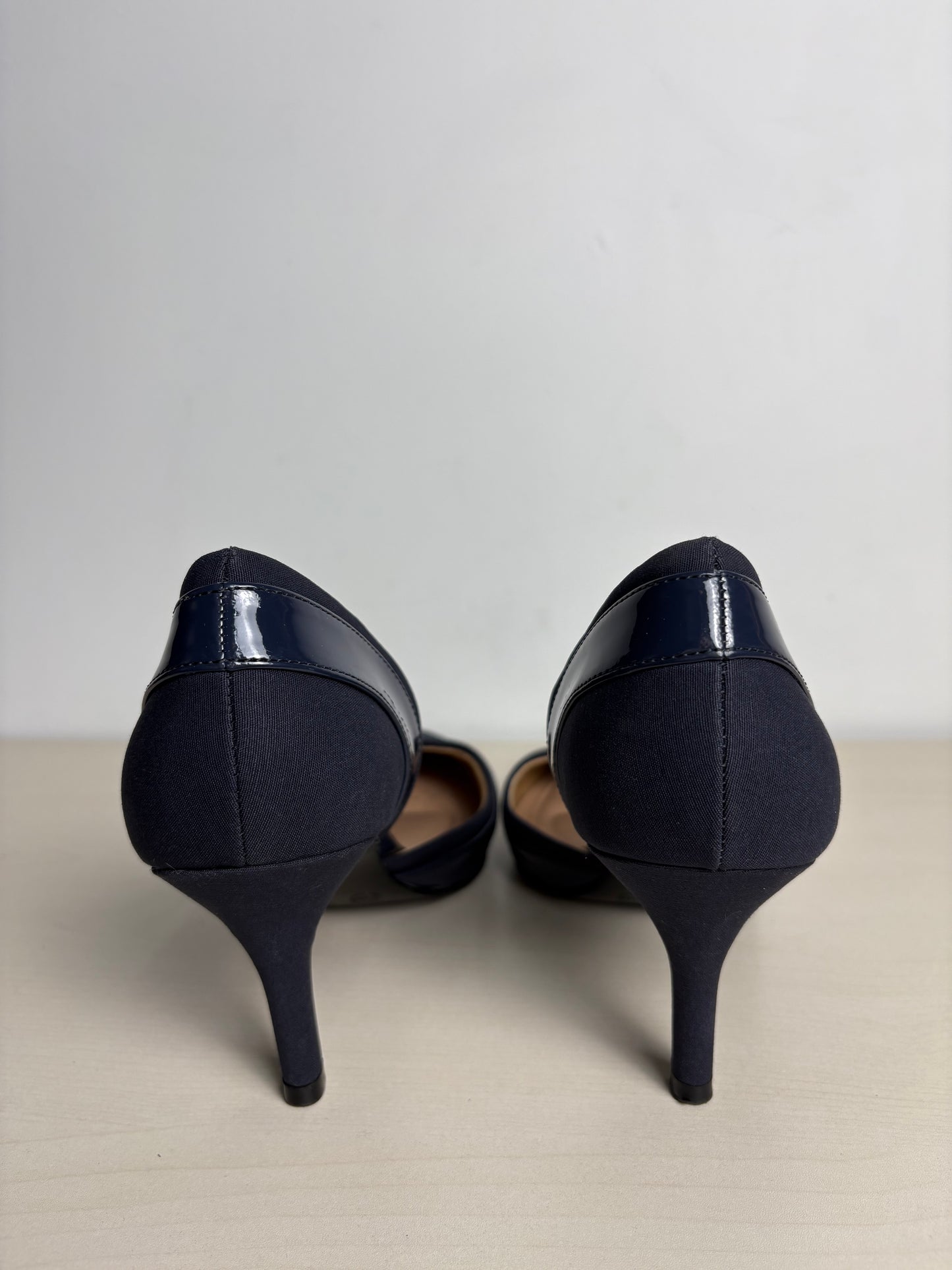 Shoes Heels Kitten By Kelly And Katie In Navy, Size: 7.5