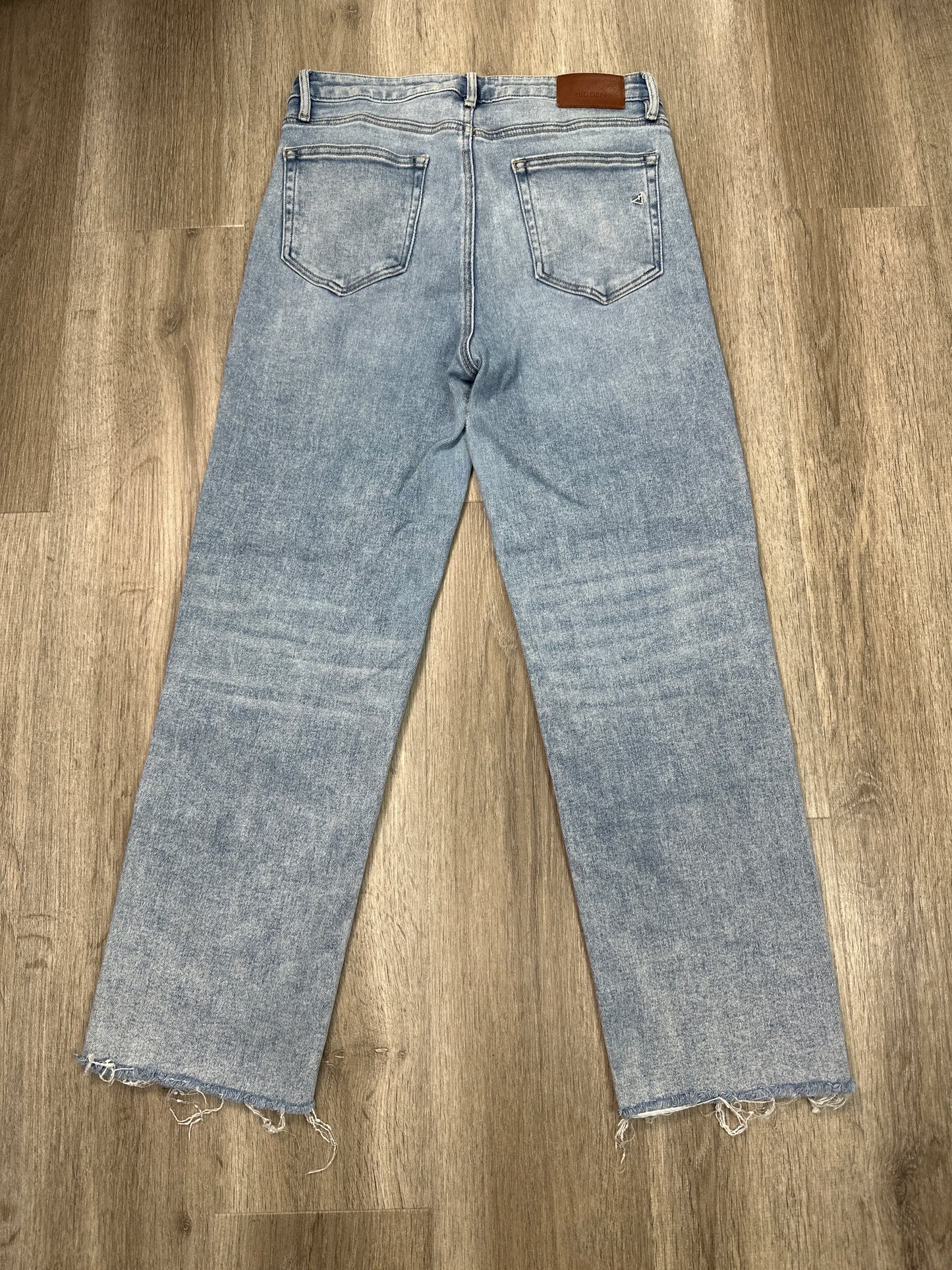 Jeans Straight By Hidden In Blue Denim, Size: 10