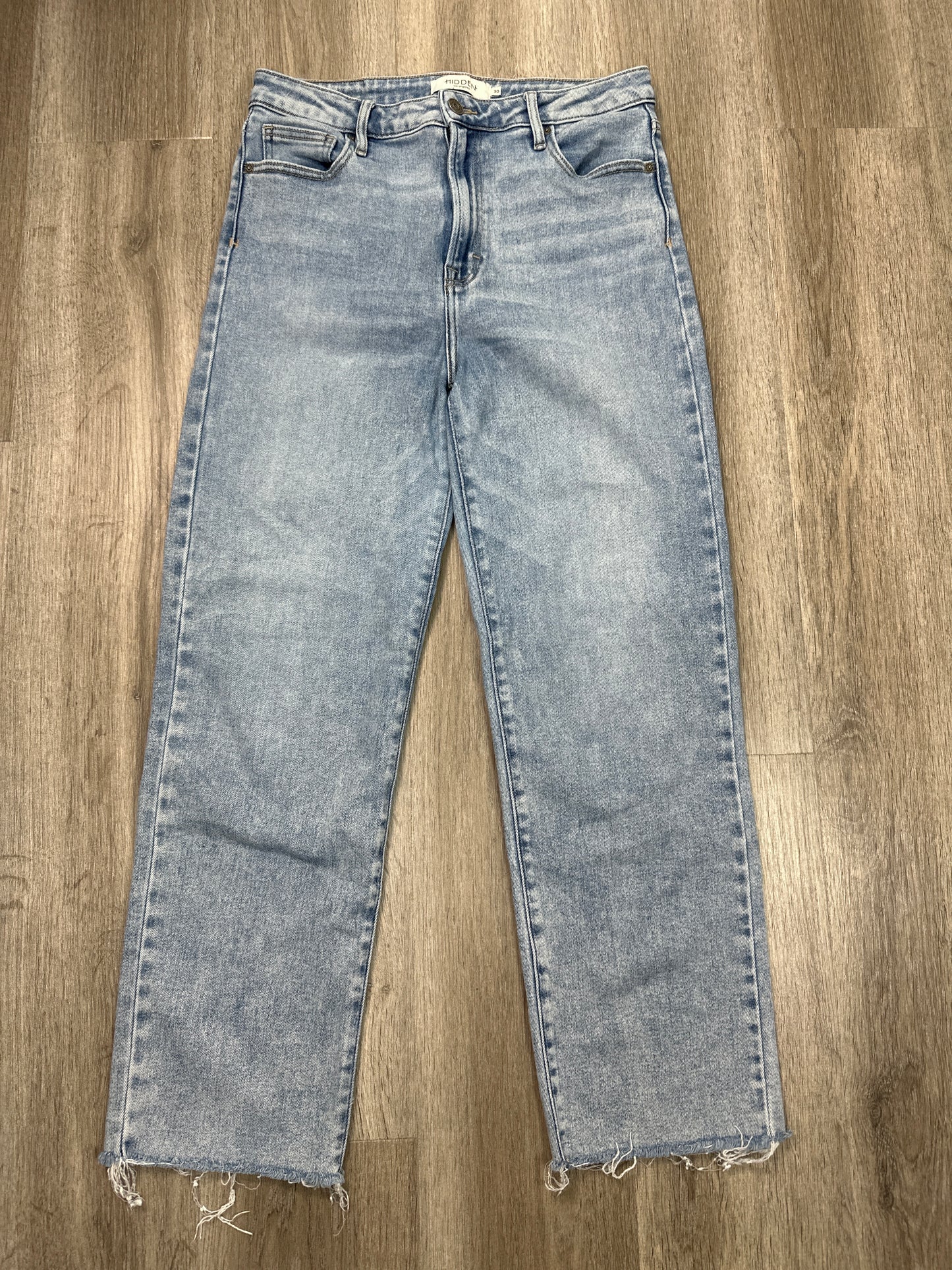 Jeans Straight By Hidden In Blue Denim, Size: 10