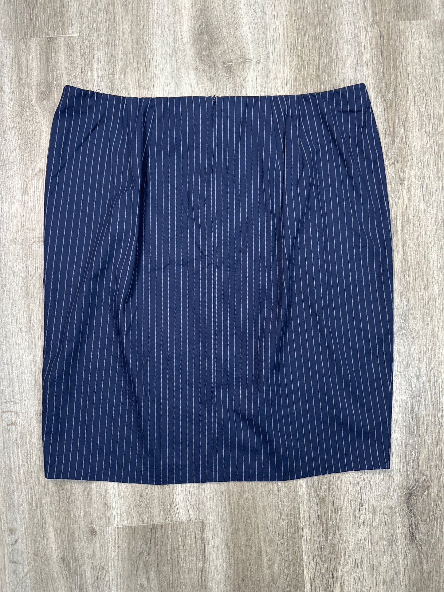 Skirt Midi By Lane Bryant In Blue, Size: 24