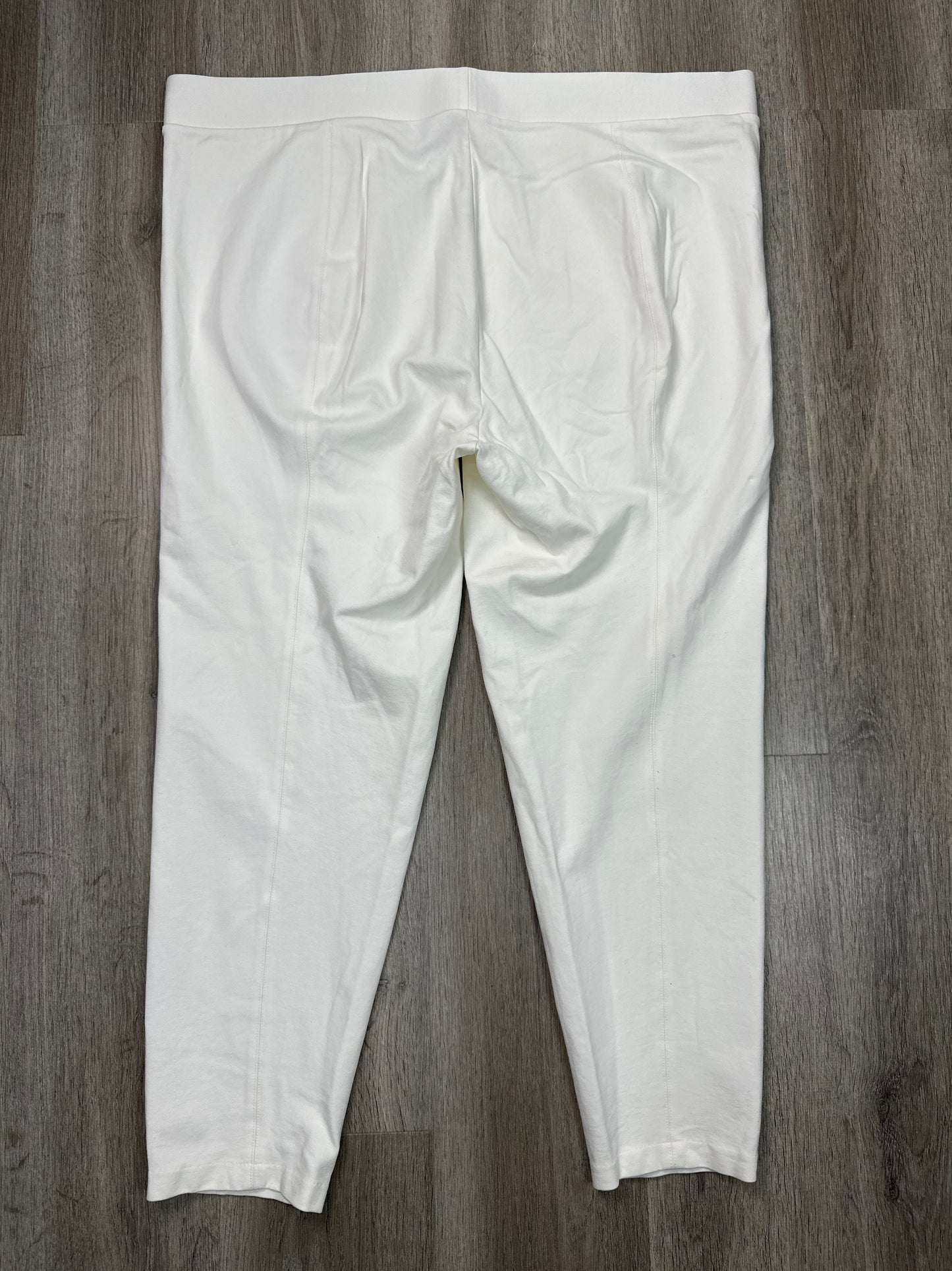 Pants Leggings By Vince Camuto In White, Size: 3x