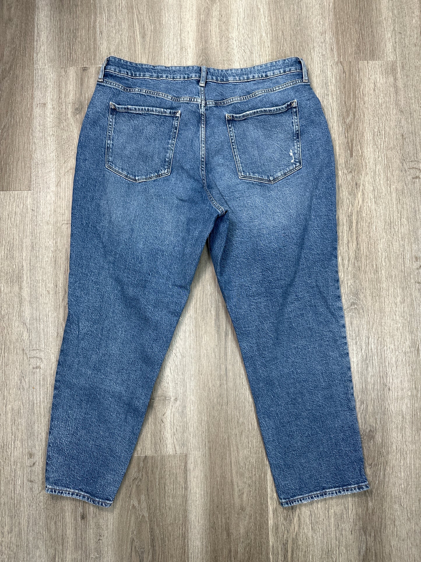 Jeans Boyfriend By Ana In Blue Denim, Size: 18