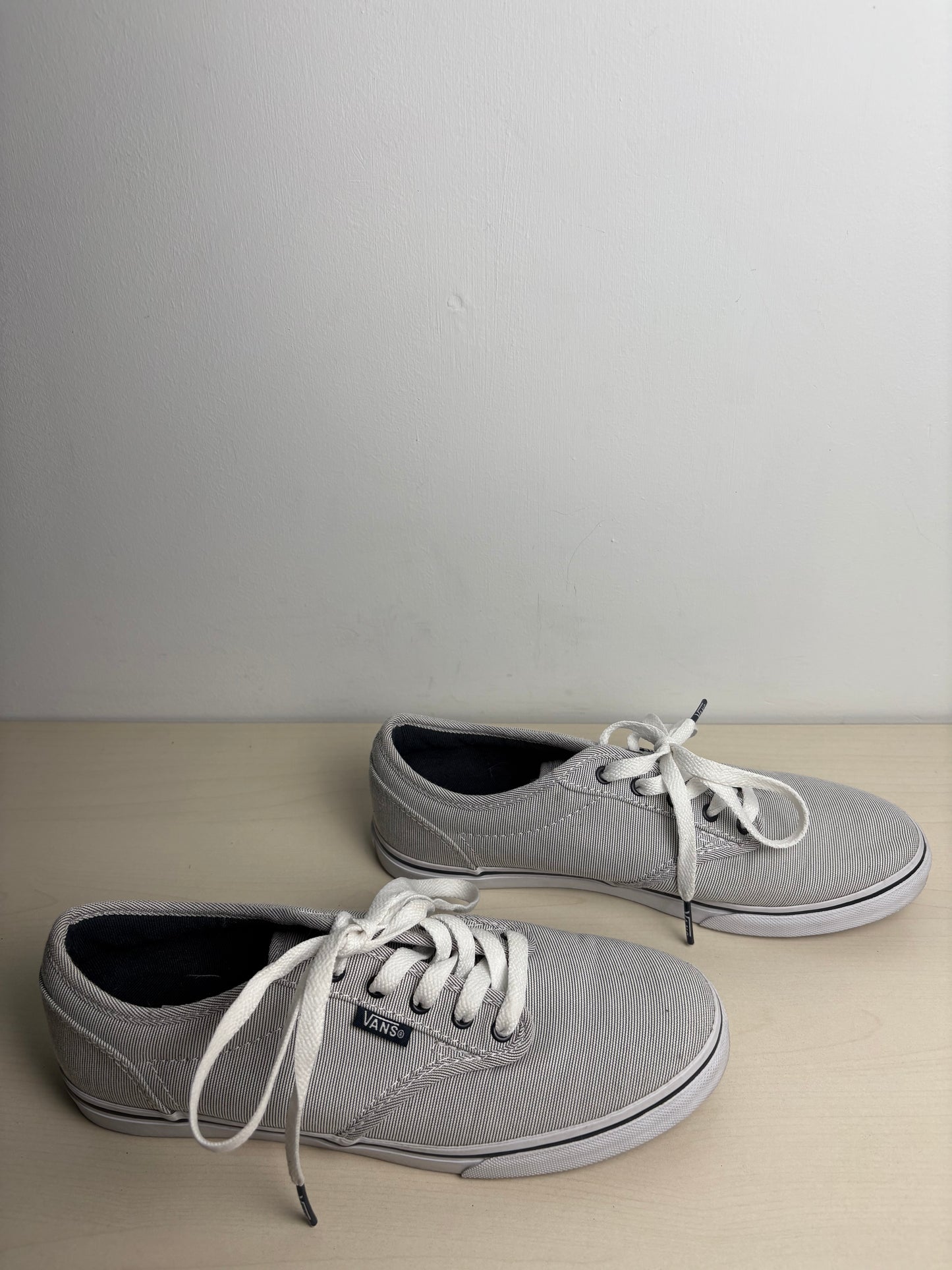 Shoes Sneakers By Vans In Grey, Size: 7