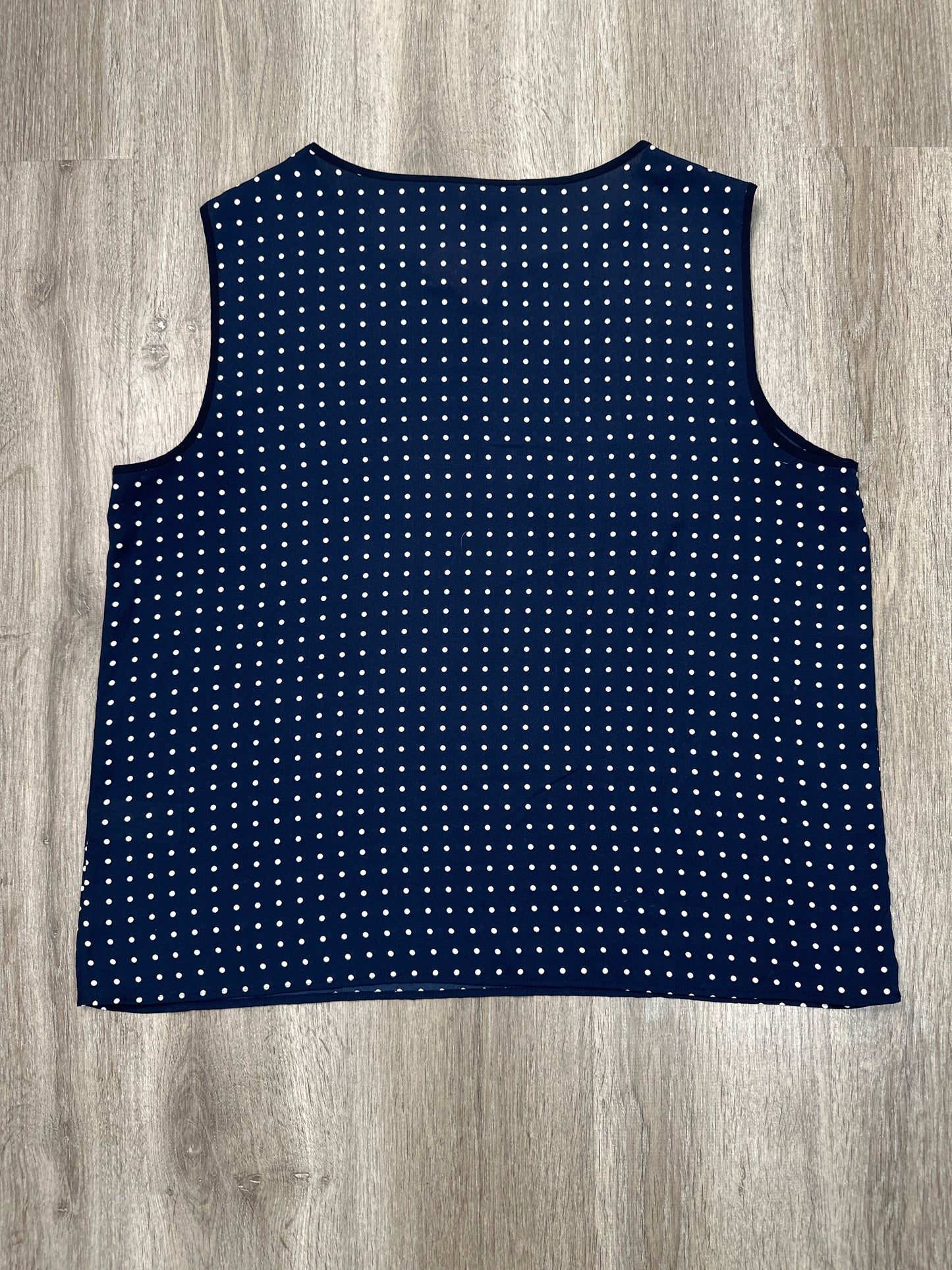 Tank Top By Banana Republic In Polkadot Pattern, Size: Xl