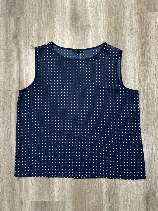 Tank Top By Banana Republic In Polkadot Pattern, Size: Xl