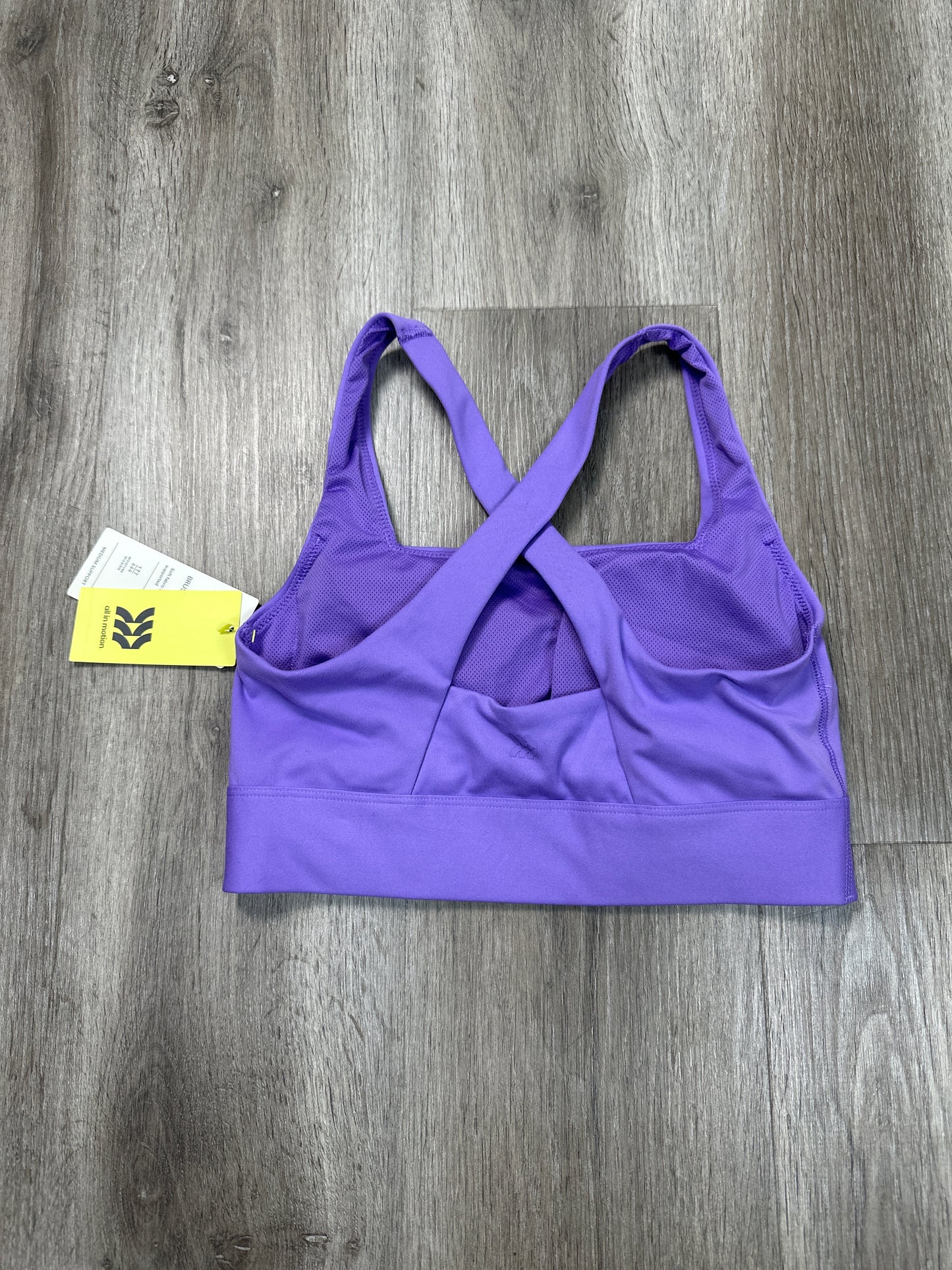 Athletic Bra By All In Motion In Purple, Size: S