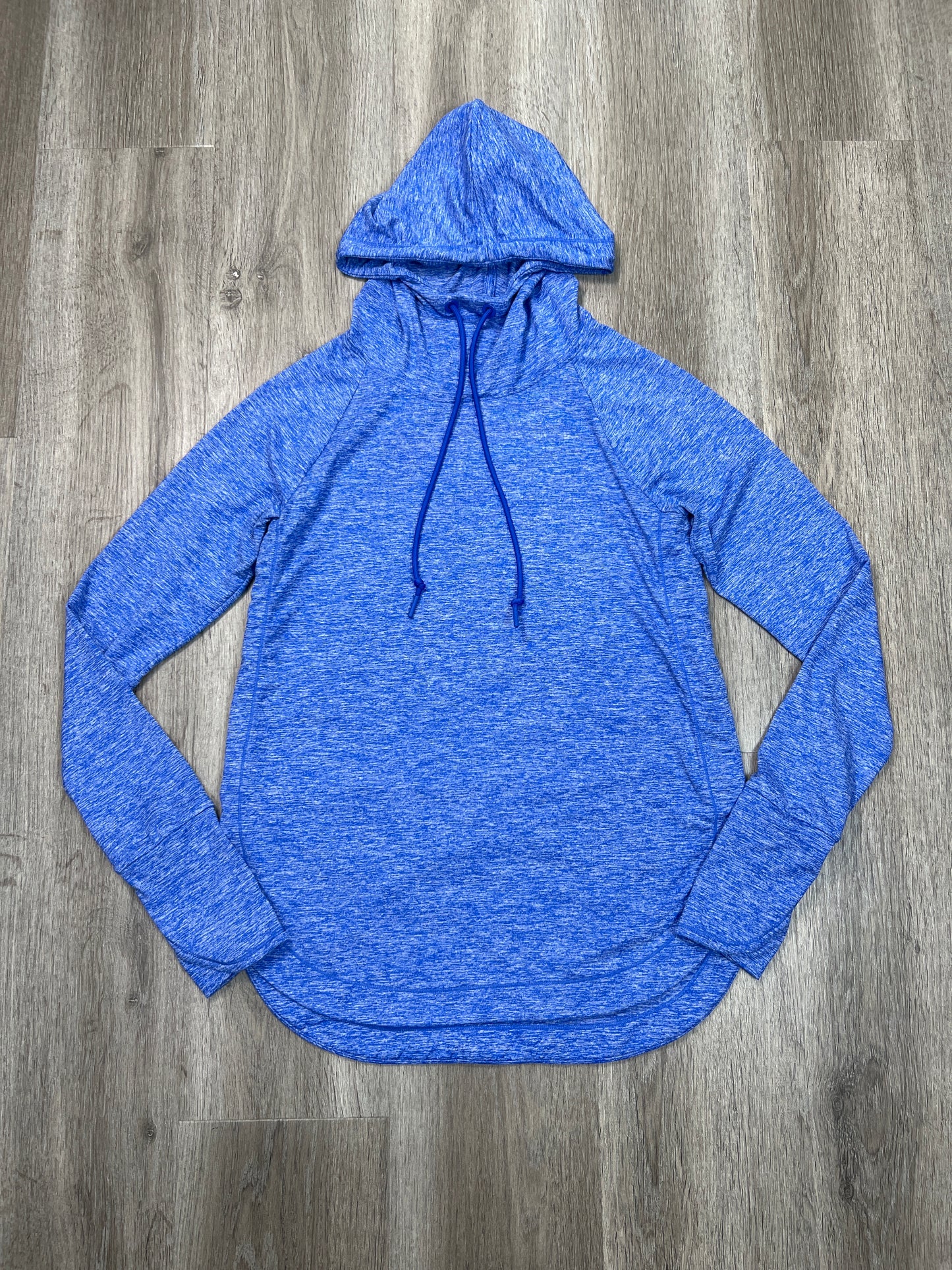 Sweatshirt Hoodie By Athleta In Blue, Size: Xs