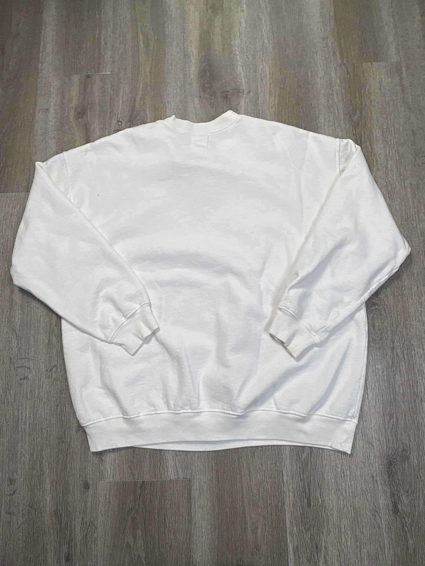 Sweatshirt Crewneck By Billabong In White, Size: L