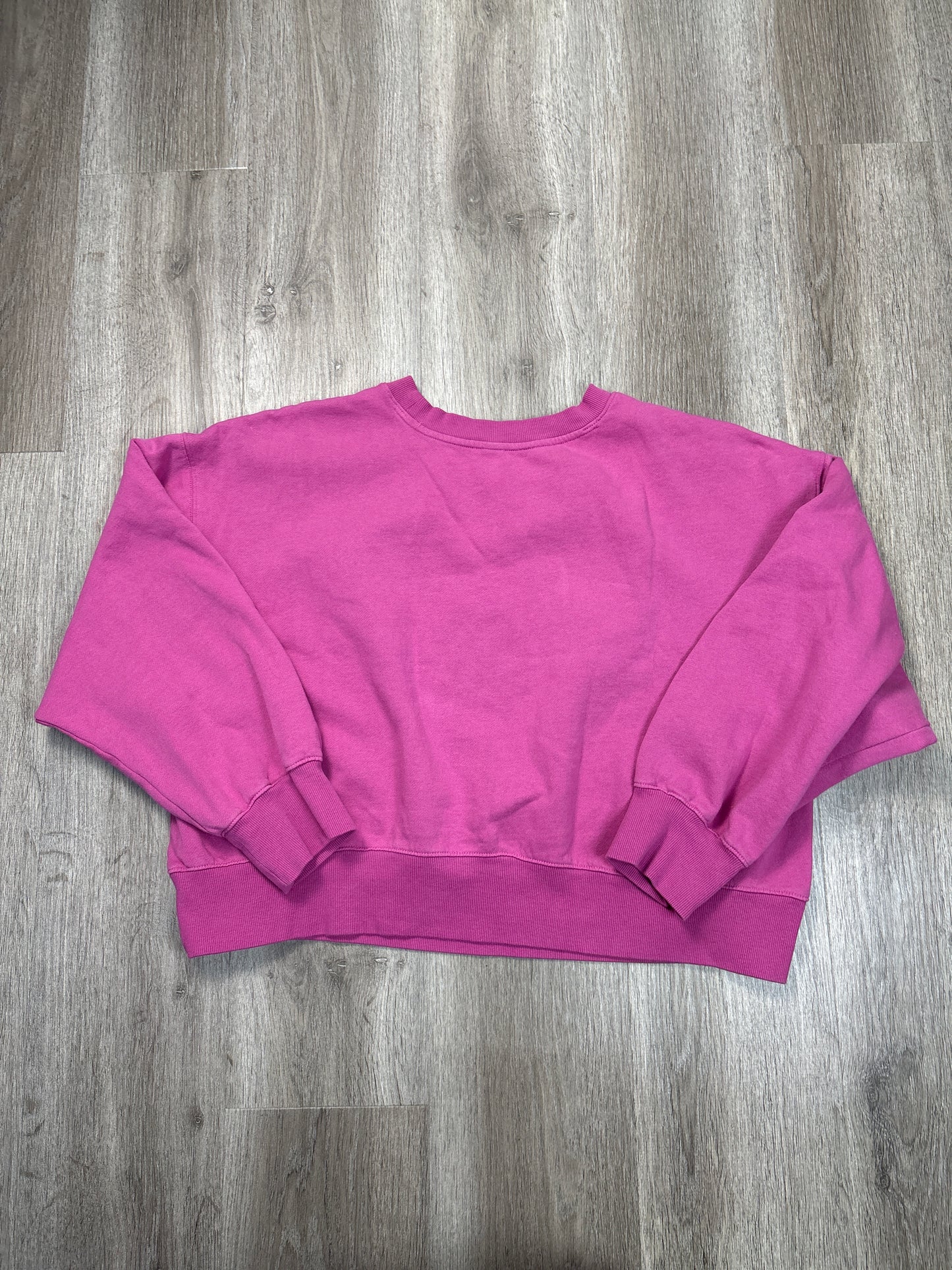 Sweatshirt Crewneck By Old Navy In Pink, Size: Xl