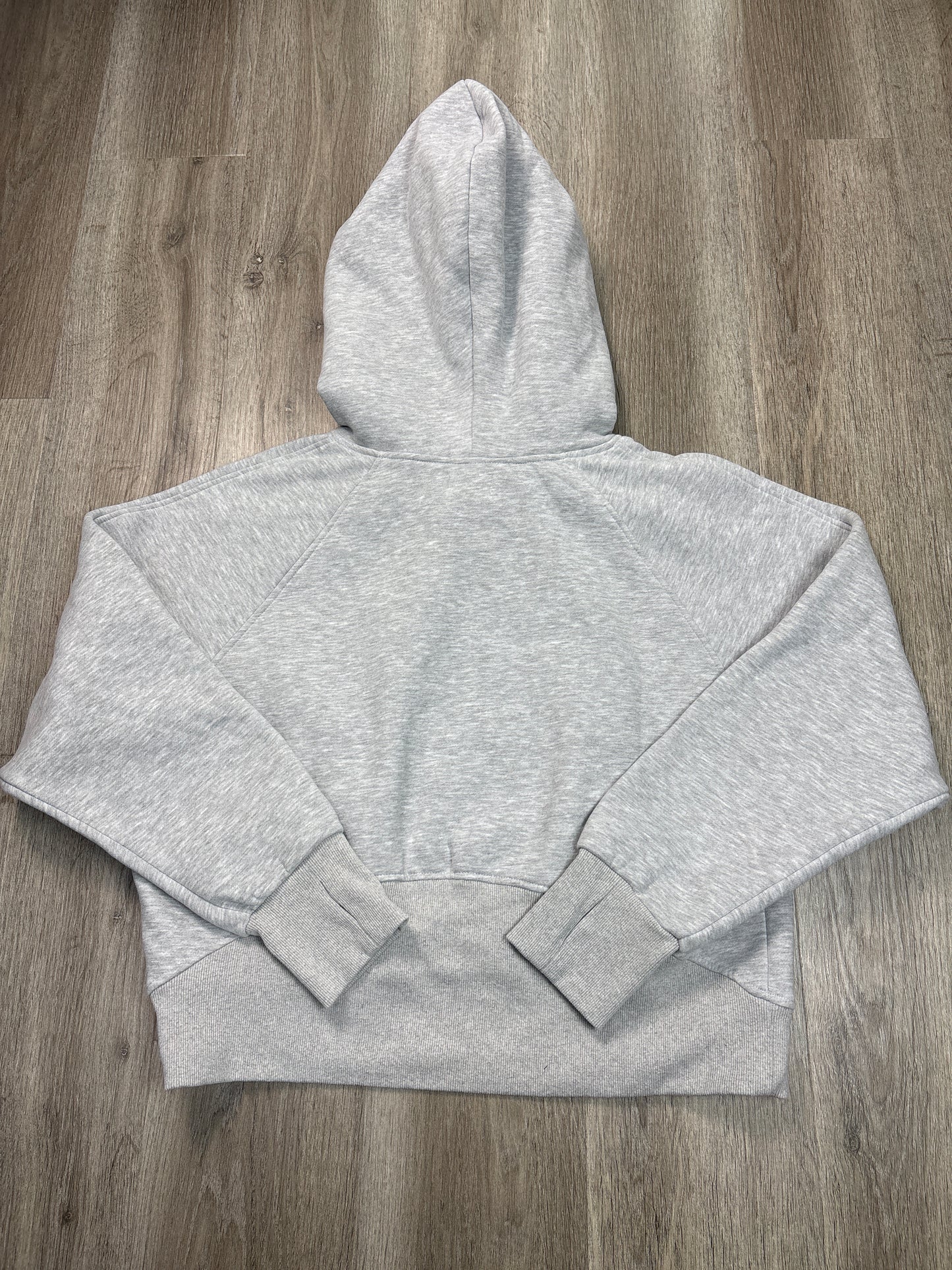 Sweatshirt Hoodie By Clothes Mentor In Grey, Size: Xl