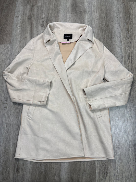 Jacket Other By Love Tree In Tan, Size: L