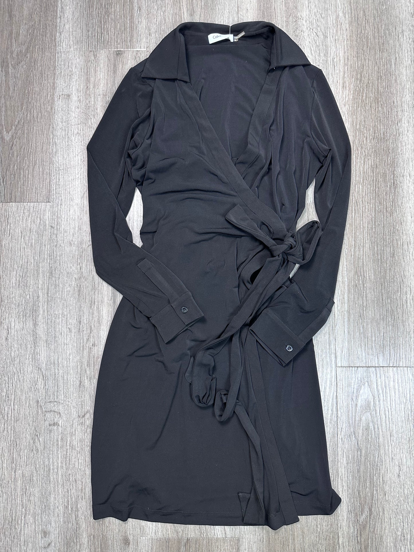 Dress Casual Short By Calvin Klein In Black, Size: M