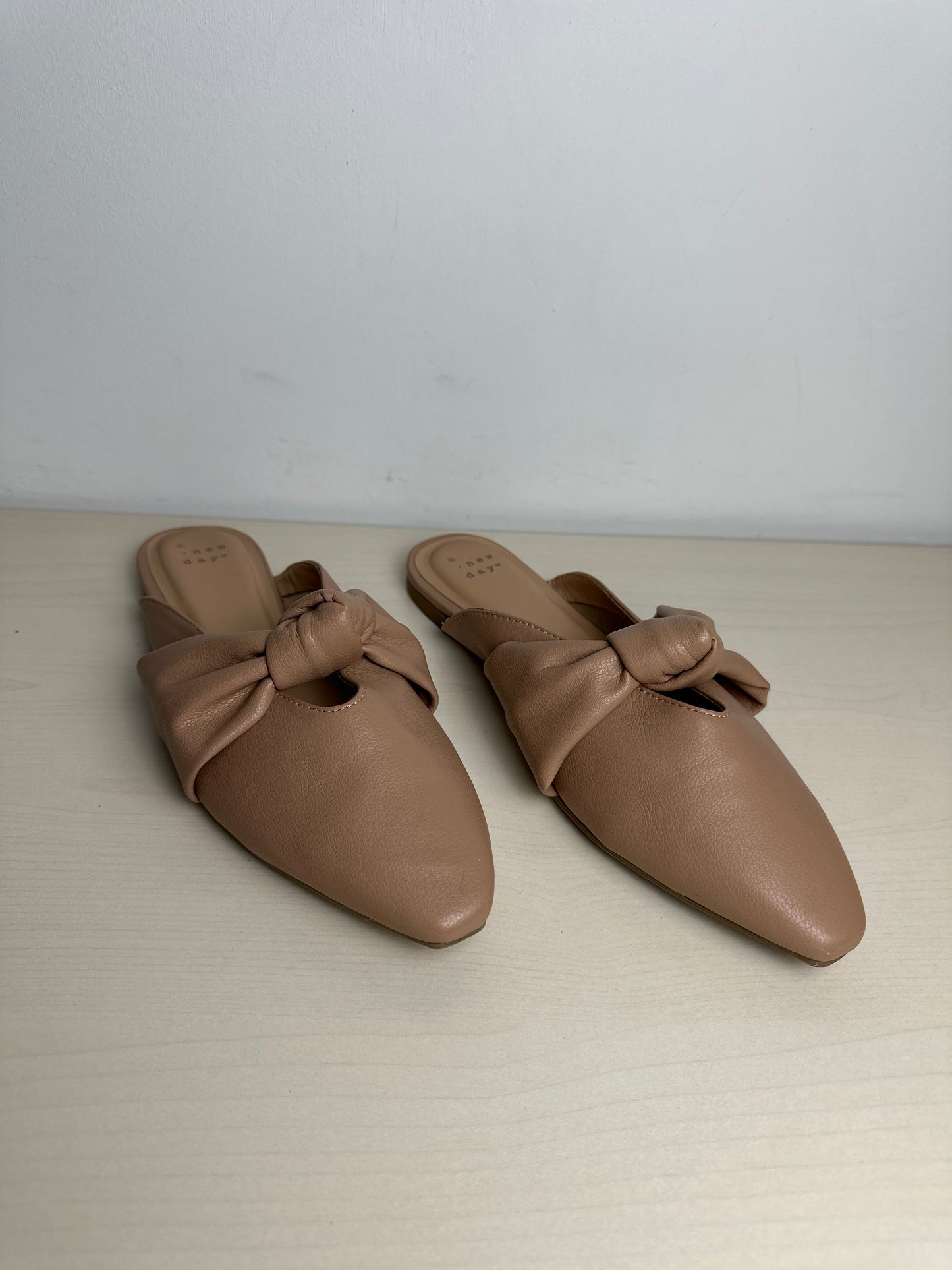 Shoes Flats By A New Day In Tan, Size: 7.5