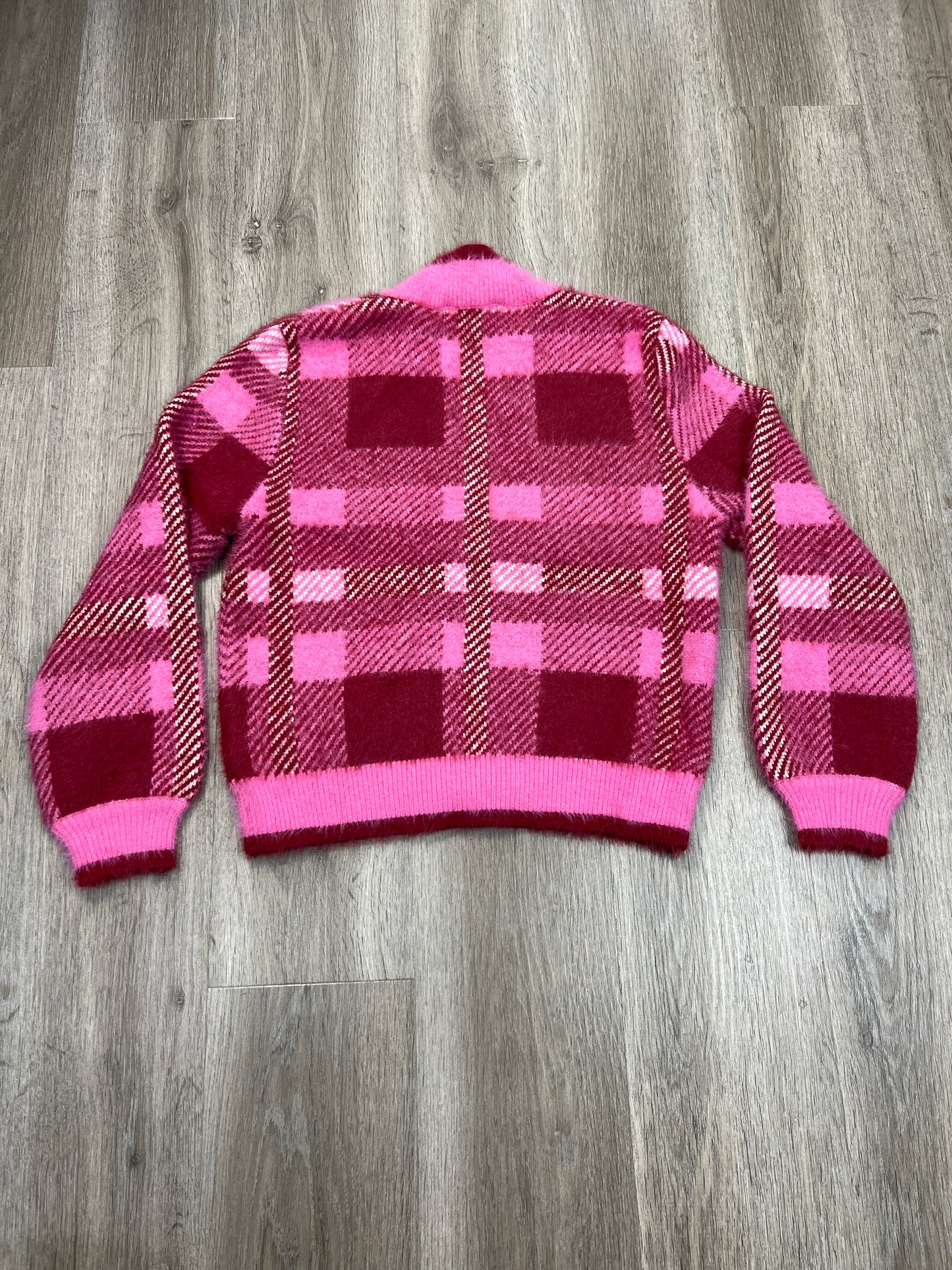 Cardigan By English Factory In Pink, Size: L