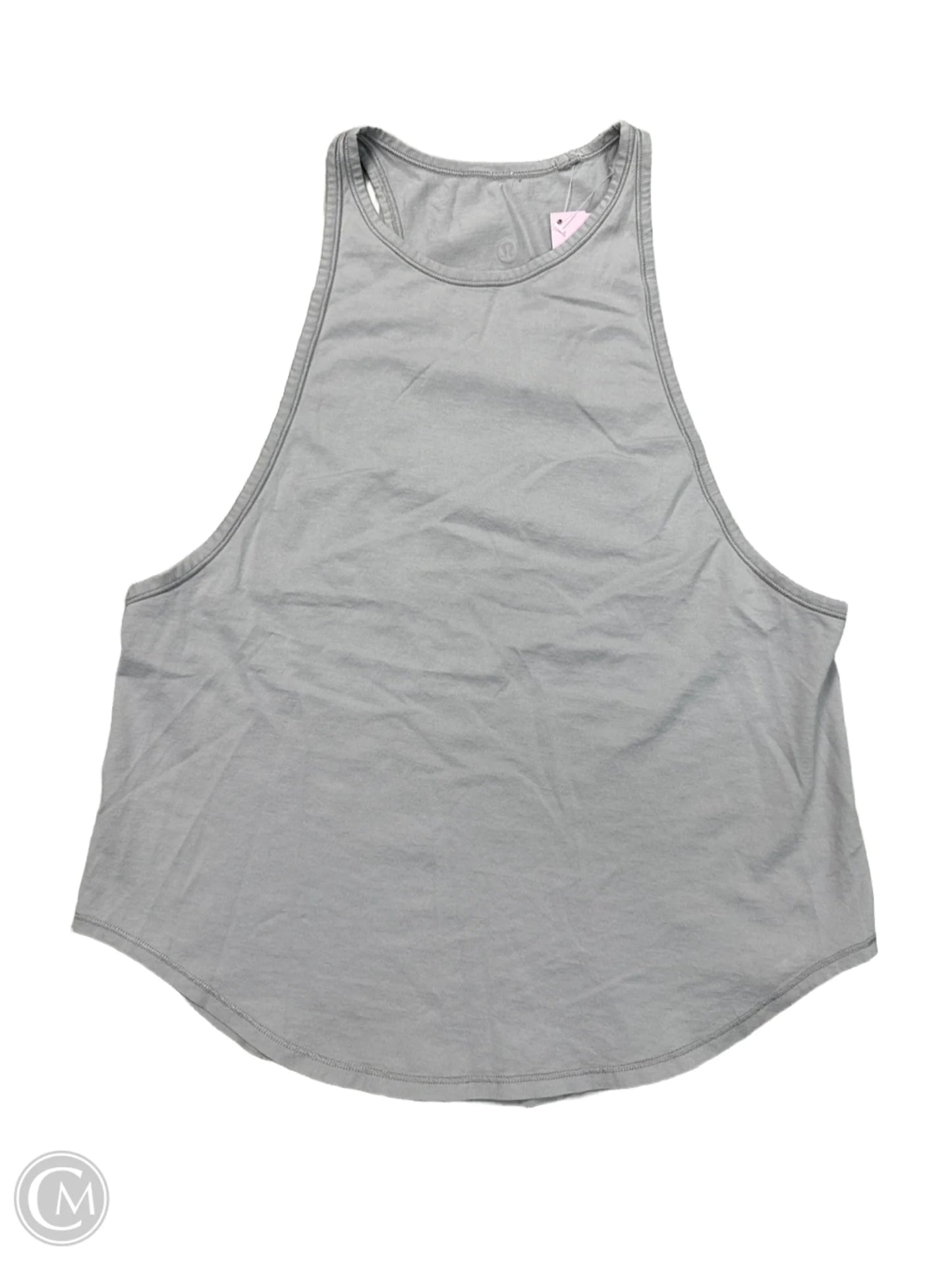 Athletic Tank Top By Lululemon In Grey, Size: S