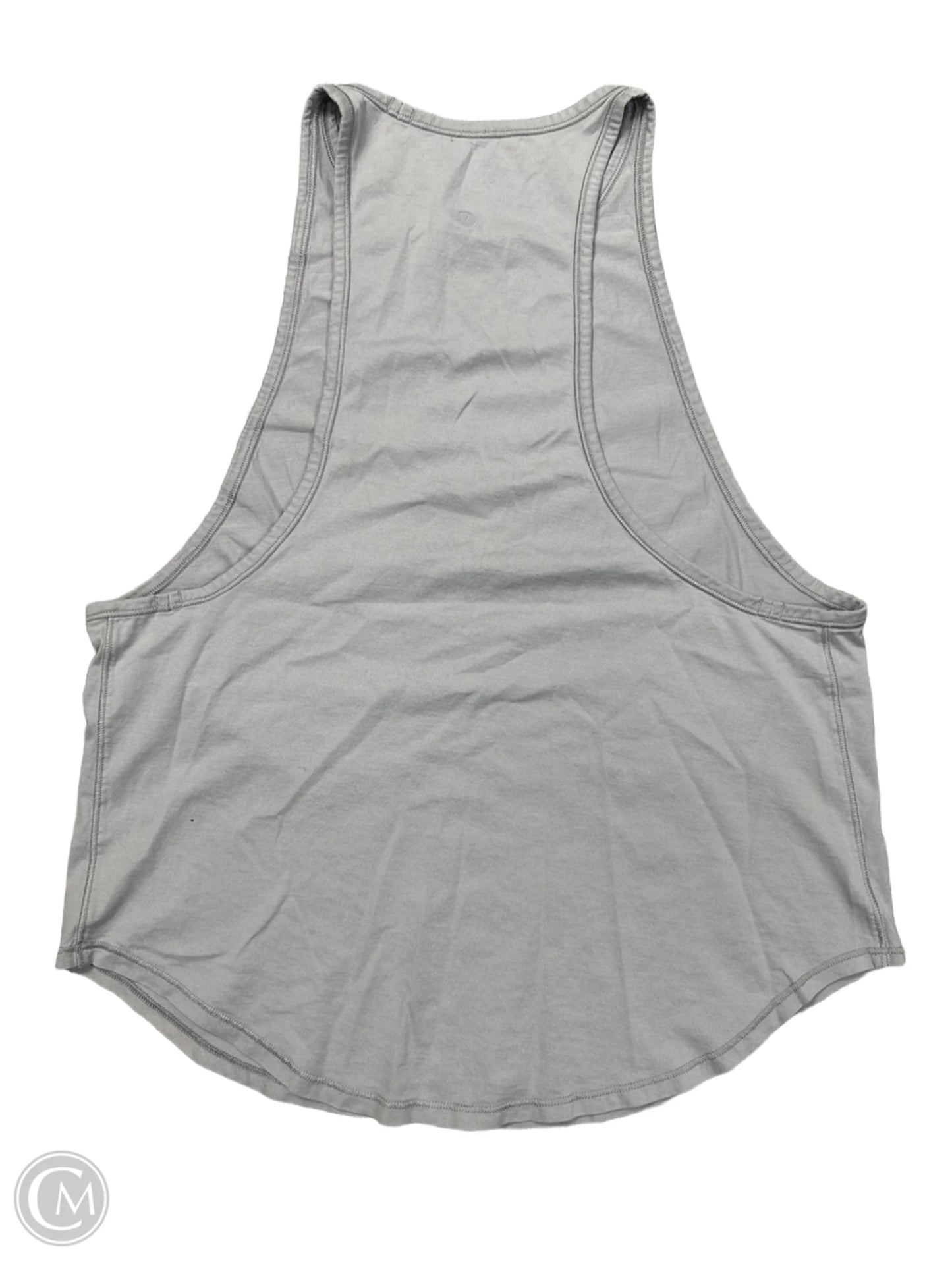 Athletic Tank Top By Lululemon In Grey, Size: S