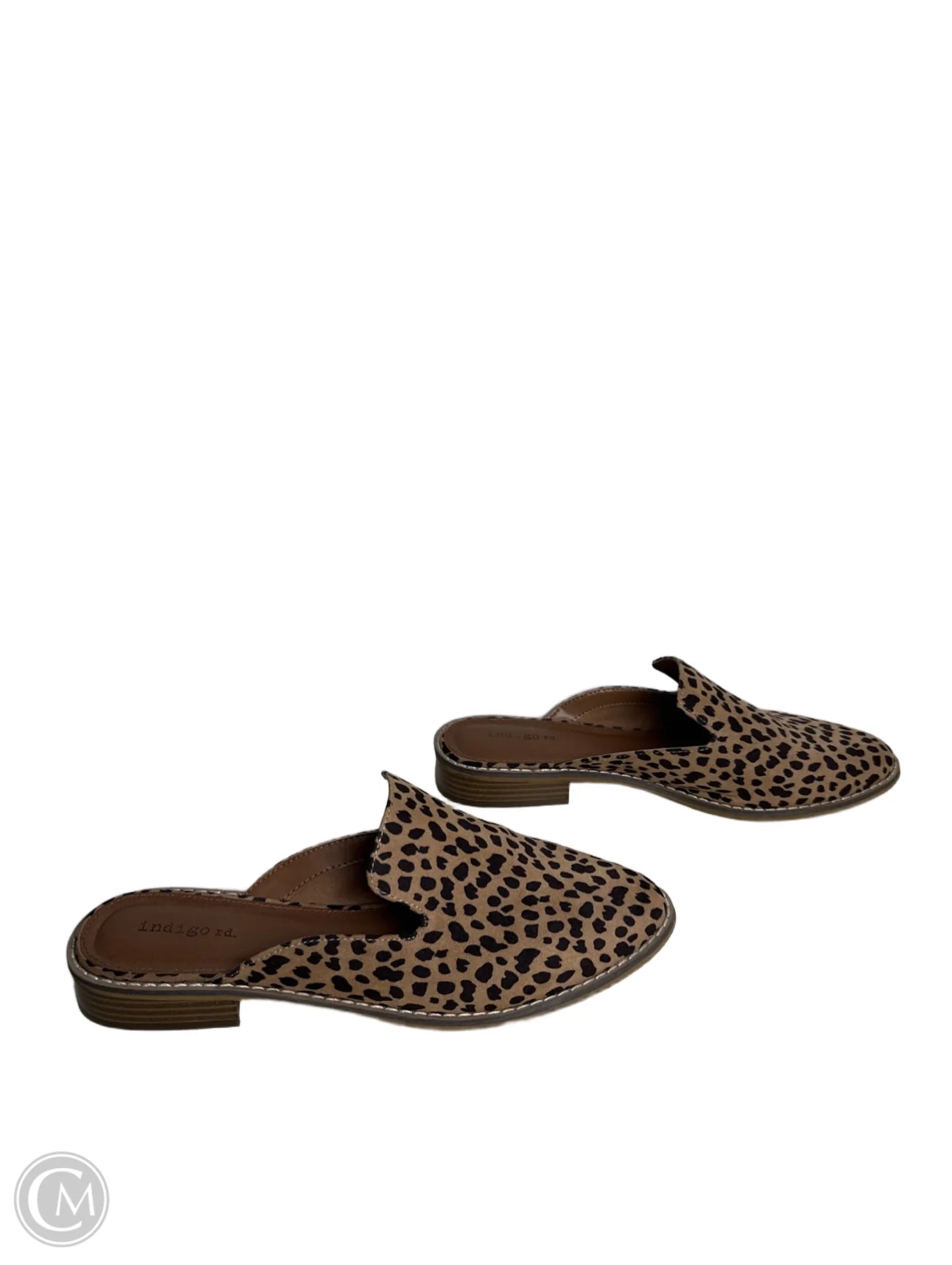 Shoes Flats By Indigo In Animal Print, Size: 9.5