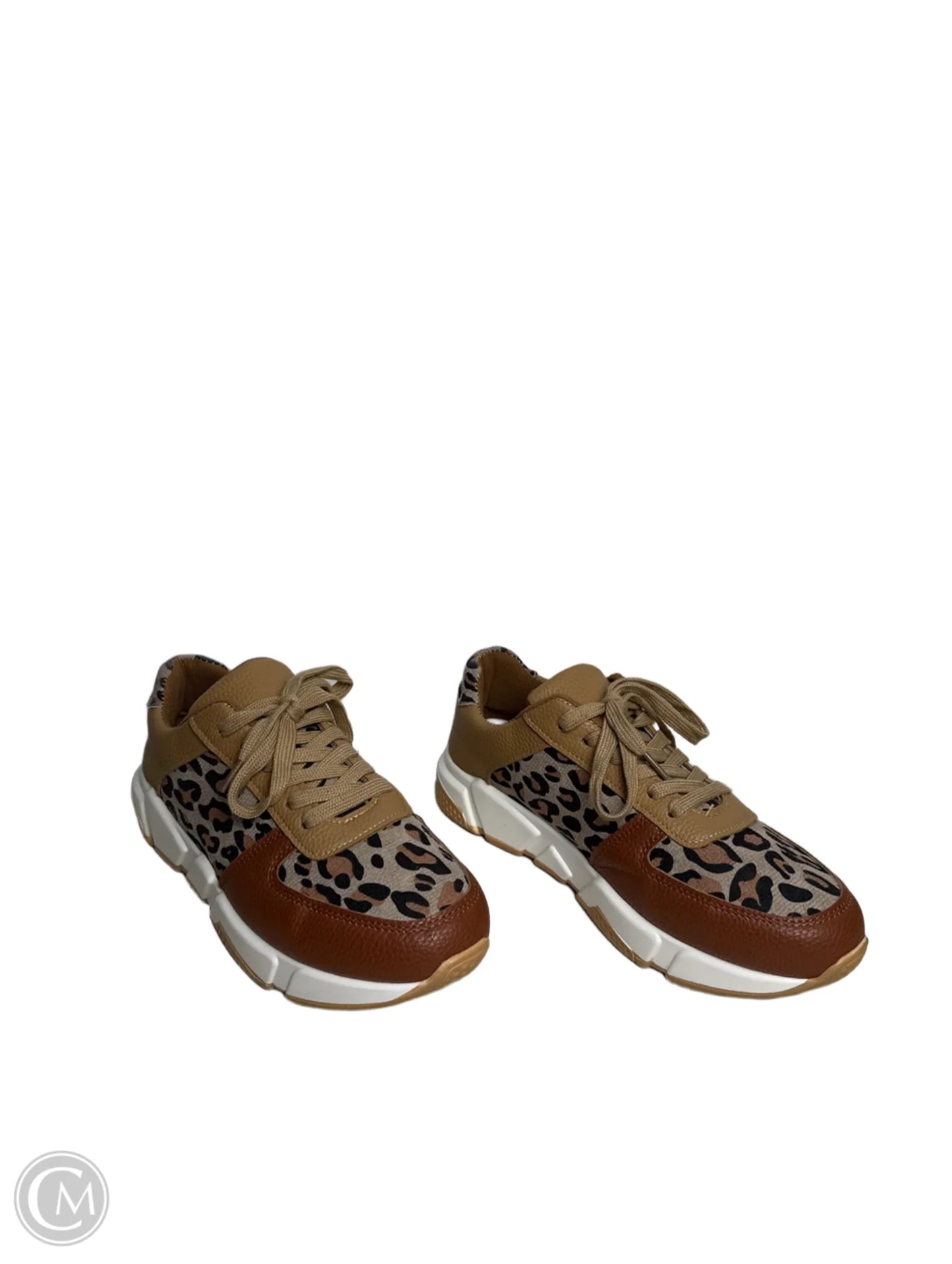 Shoes Athletic By Clothes Mentor In Animal Print, Size: 8