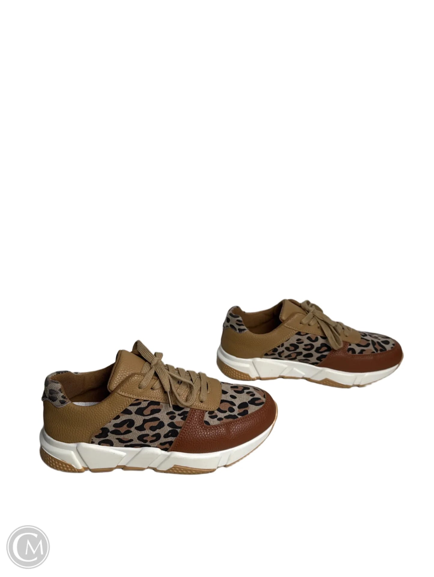 Shoes Athletic By Clothes Mentor In Animal Print, Size: 8