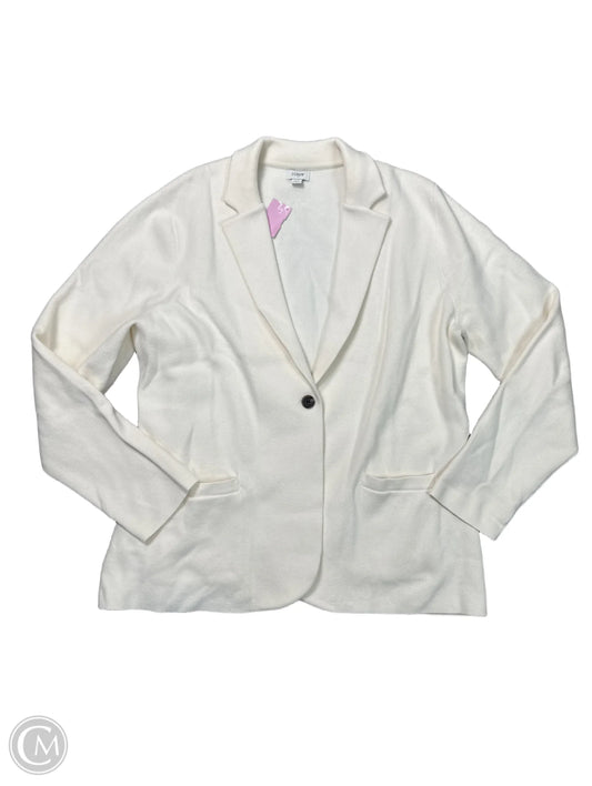 Blazer By J. Crew In White, Size: Xxl