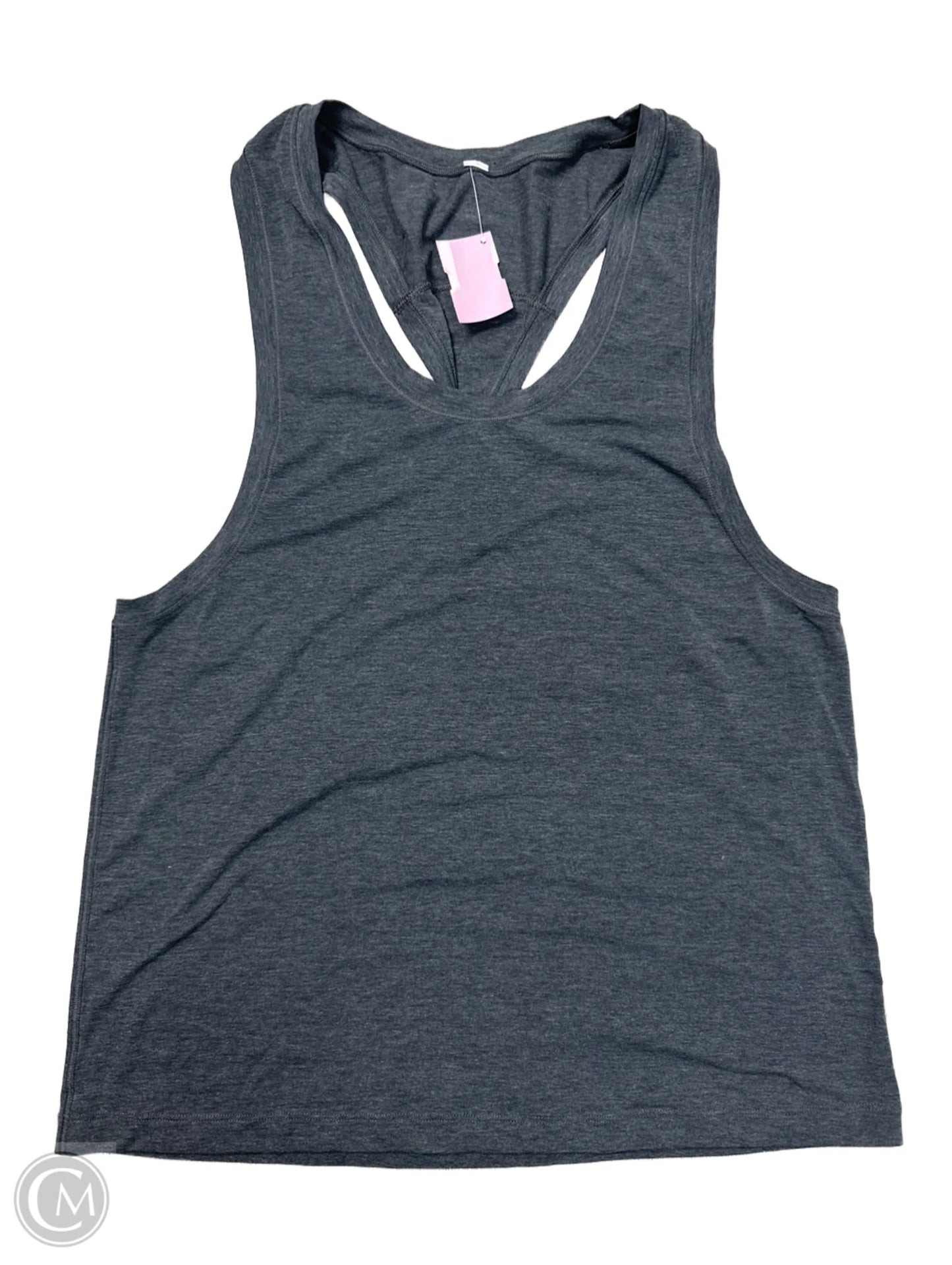 Athletic Tank Top By Lululemon In Grey, Size: M