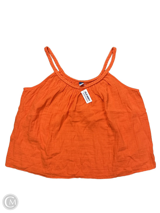 Tank Top By Old Navy In Orange, Size: L