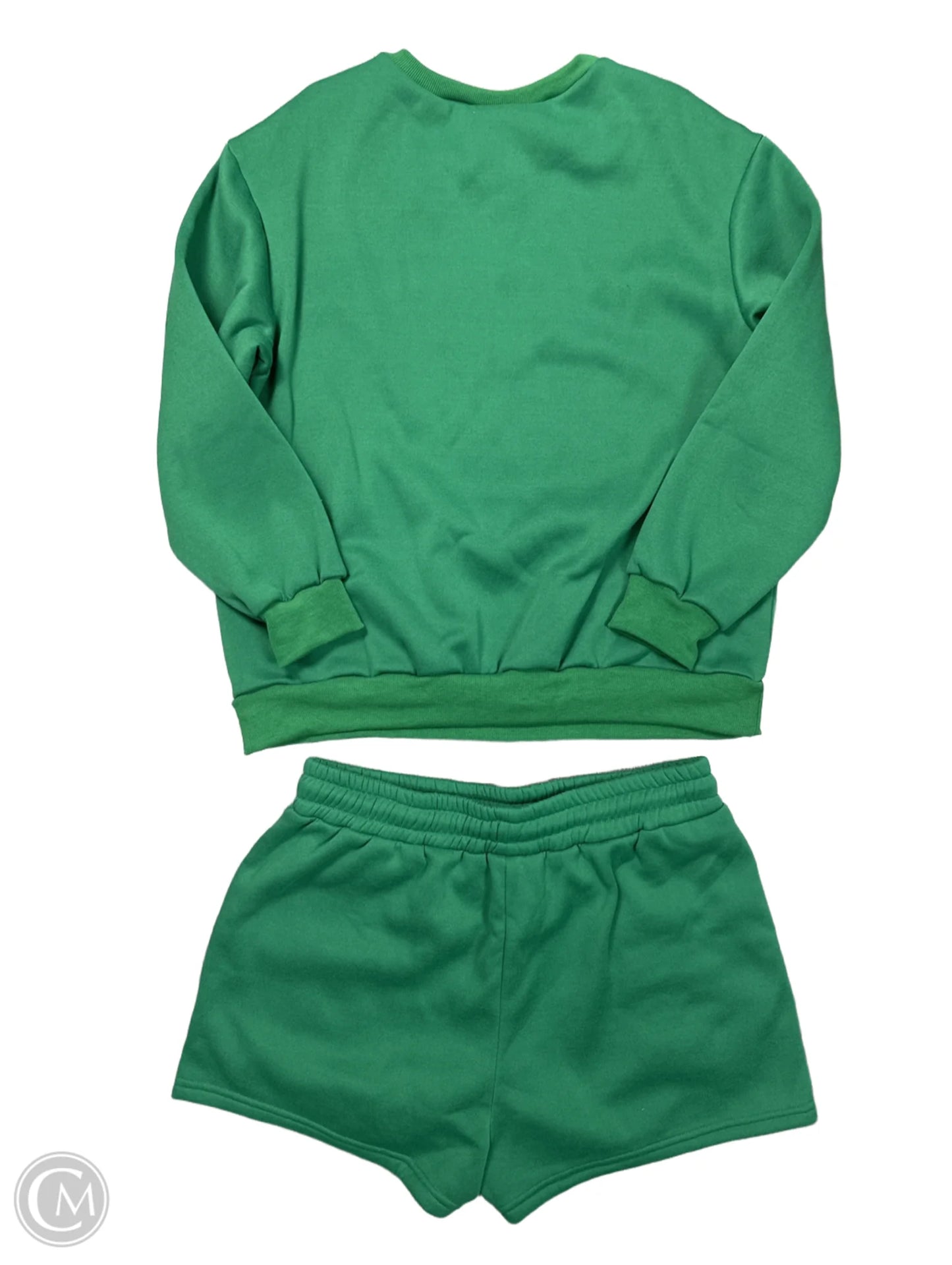 Shorts Set By Shein In Green, Size: 0x