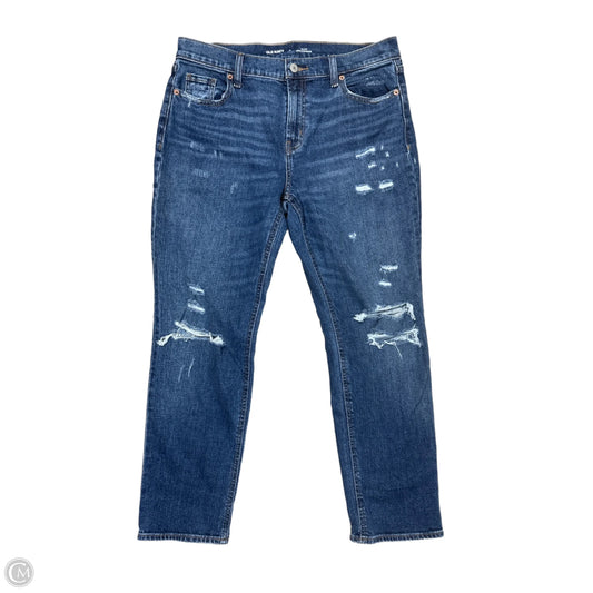 Jeans Boyfriend By Old Navy In Blue Denim, Size: 6
